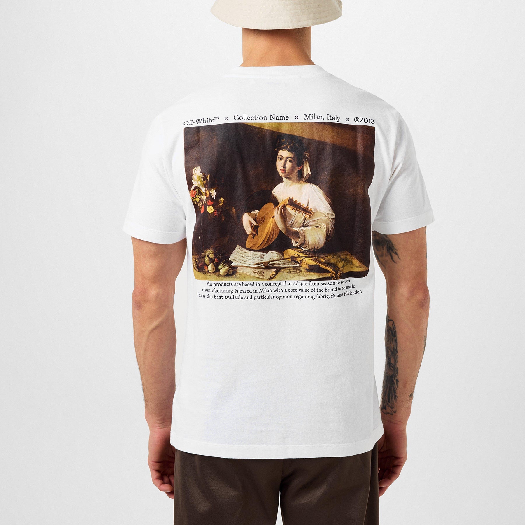 Caravaggio Lute-Print T-Shirt