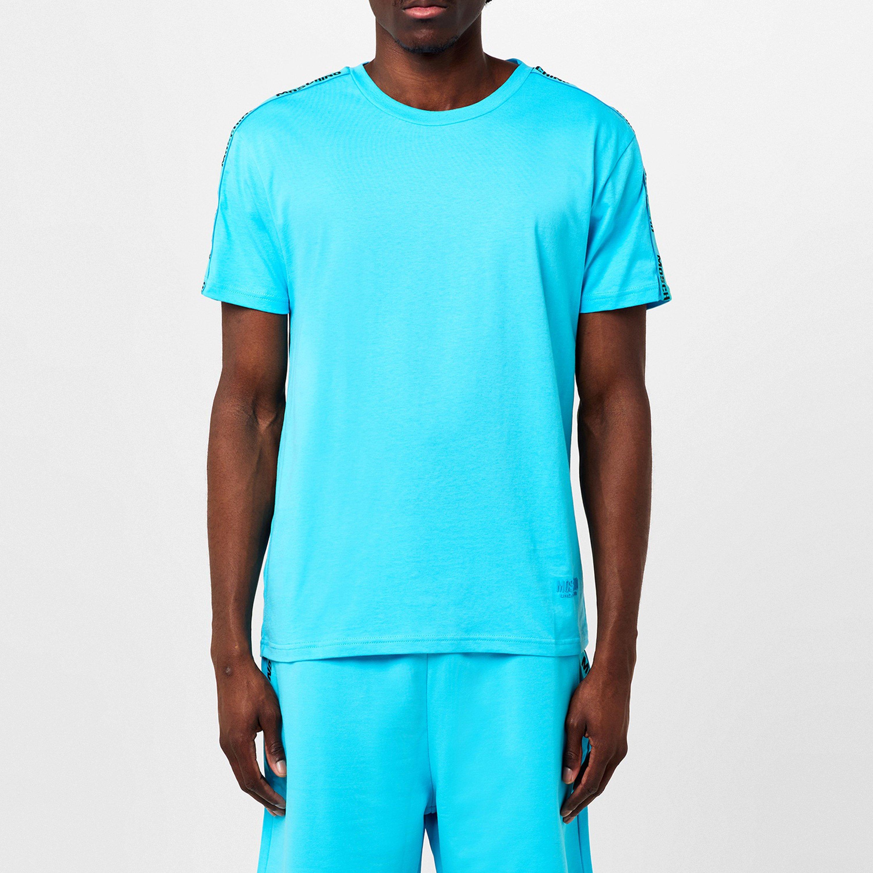 Men's Tape Logo Regular Fit T-Shirt
