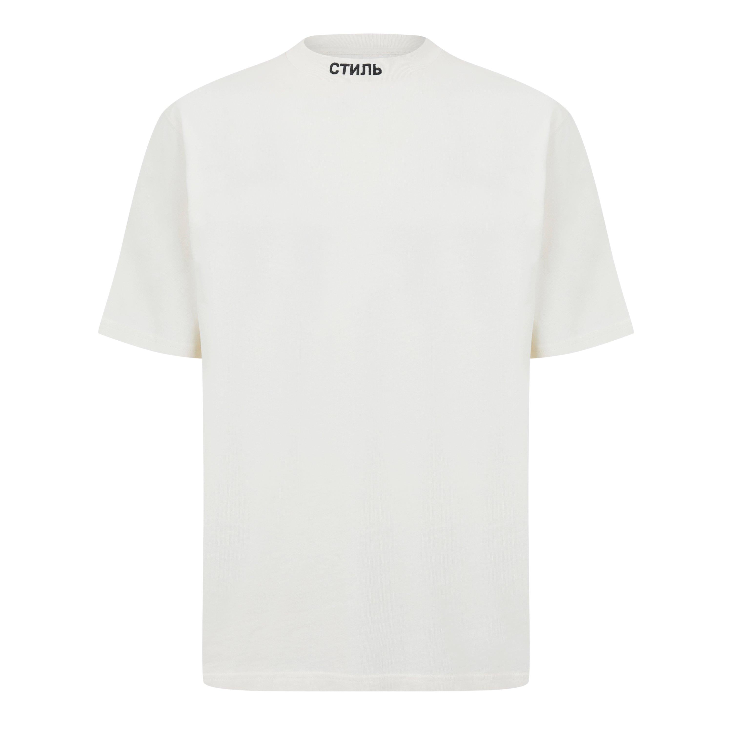 Embroidered Logo Short Sleeve T-Shirt
