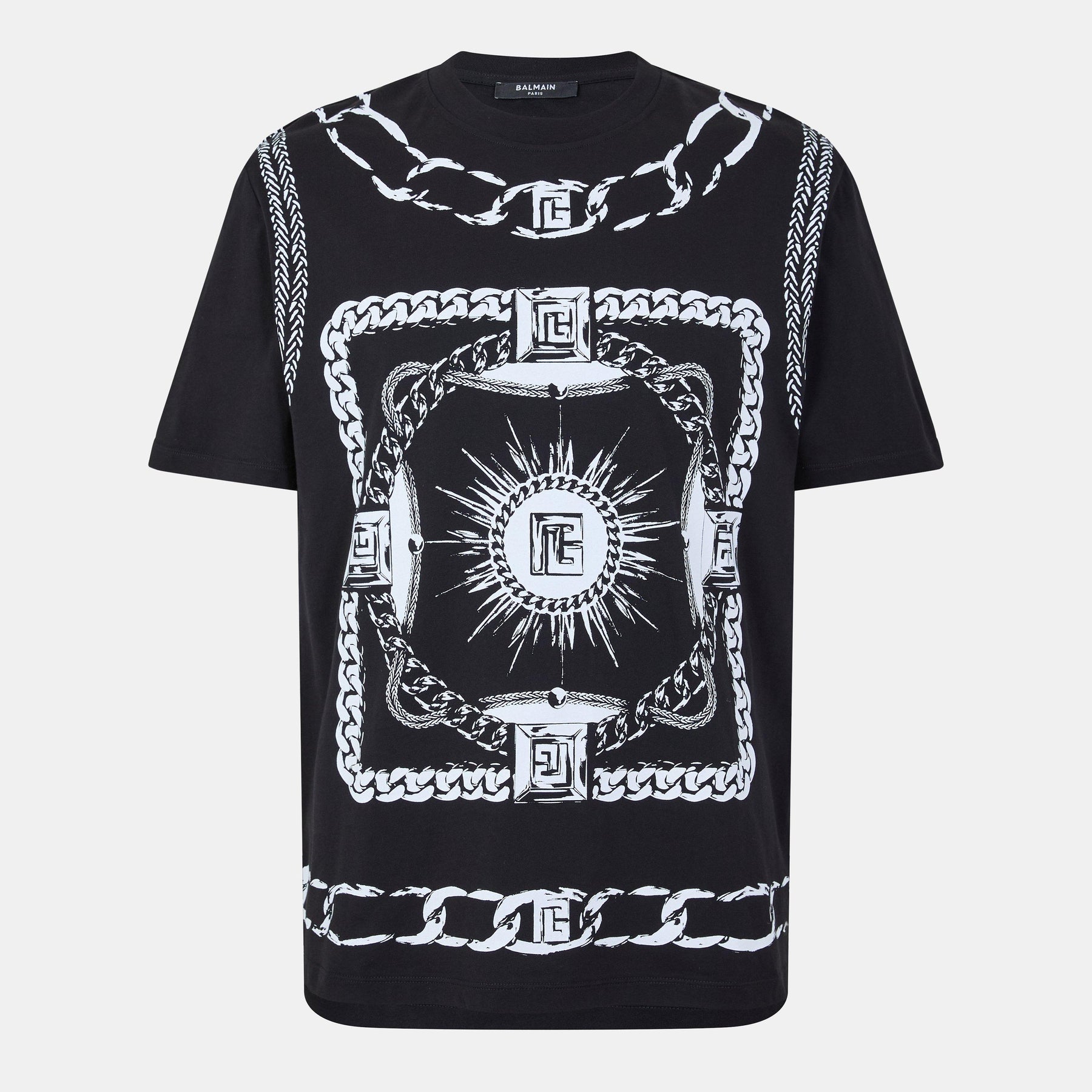 Balmain Foulard Tee Sn53
