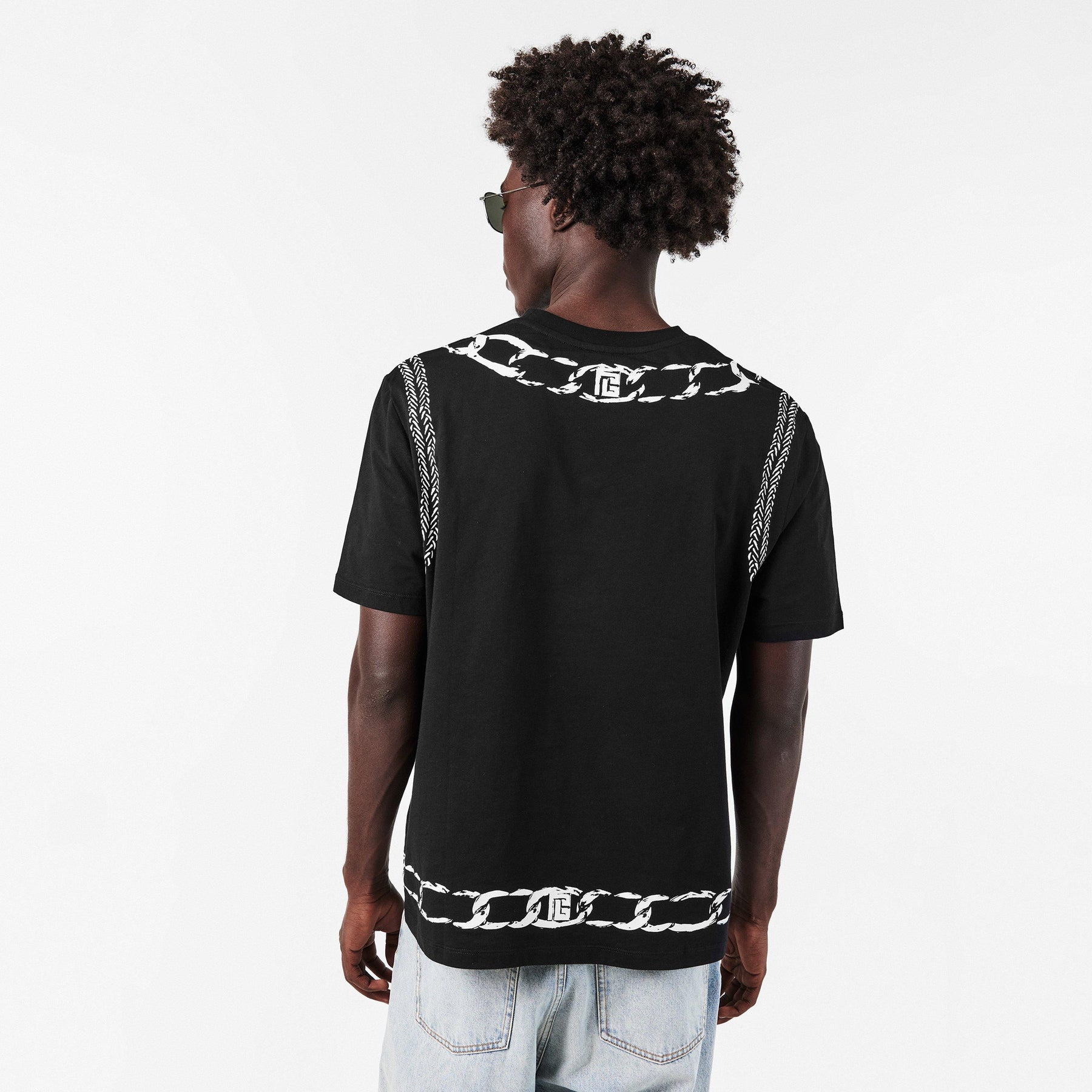 Balmain Foulard Tee Sn53