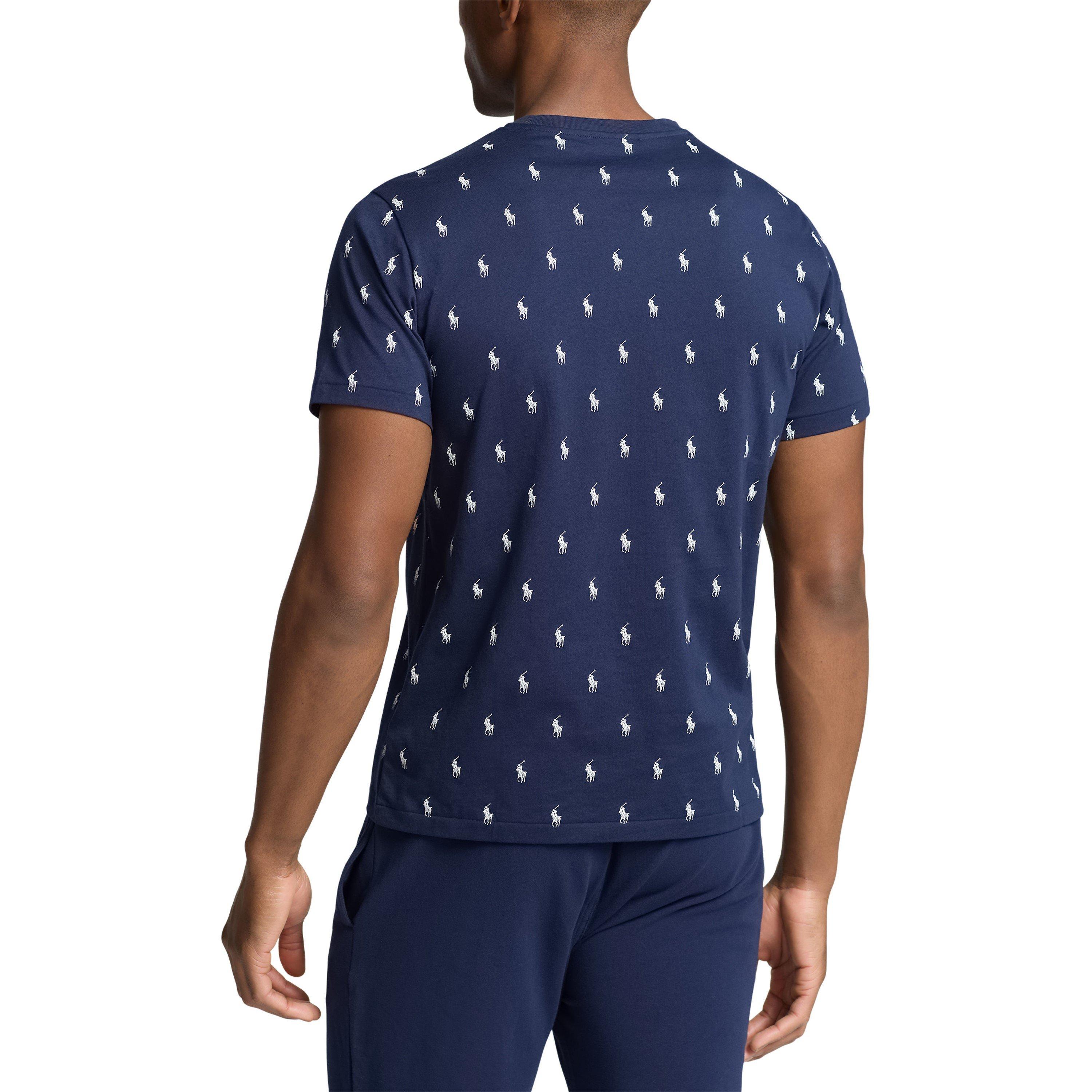All Over Pony Cotton Short Sleeve T-Shirt