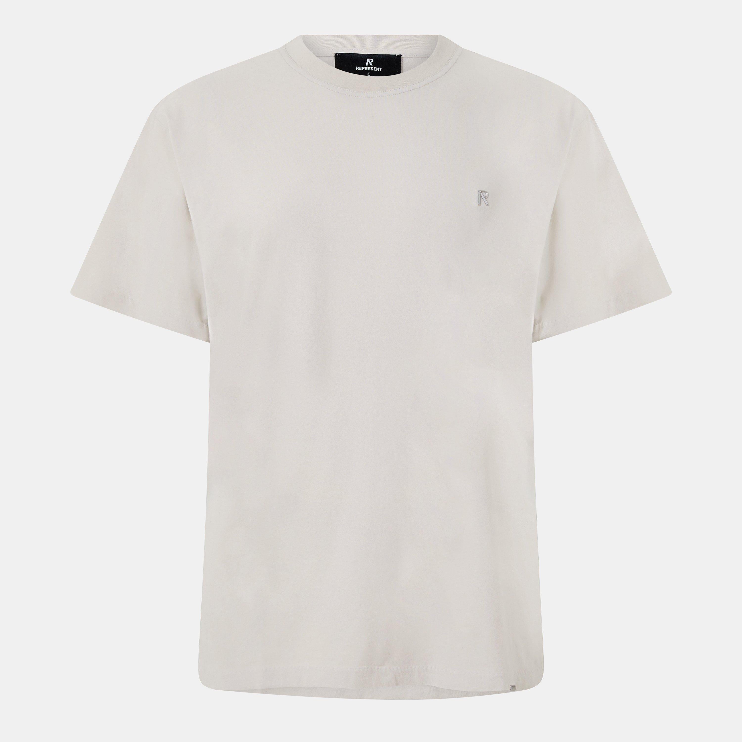 Metal R Cotton Short Sleeve Oversized T-Shirt