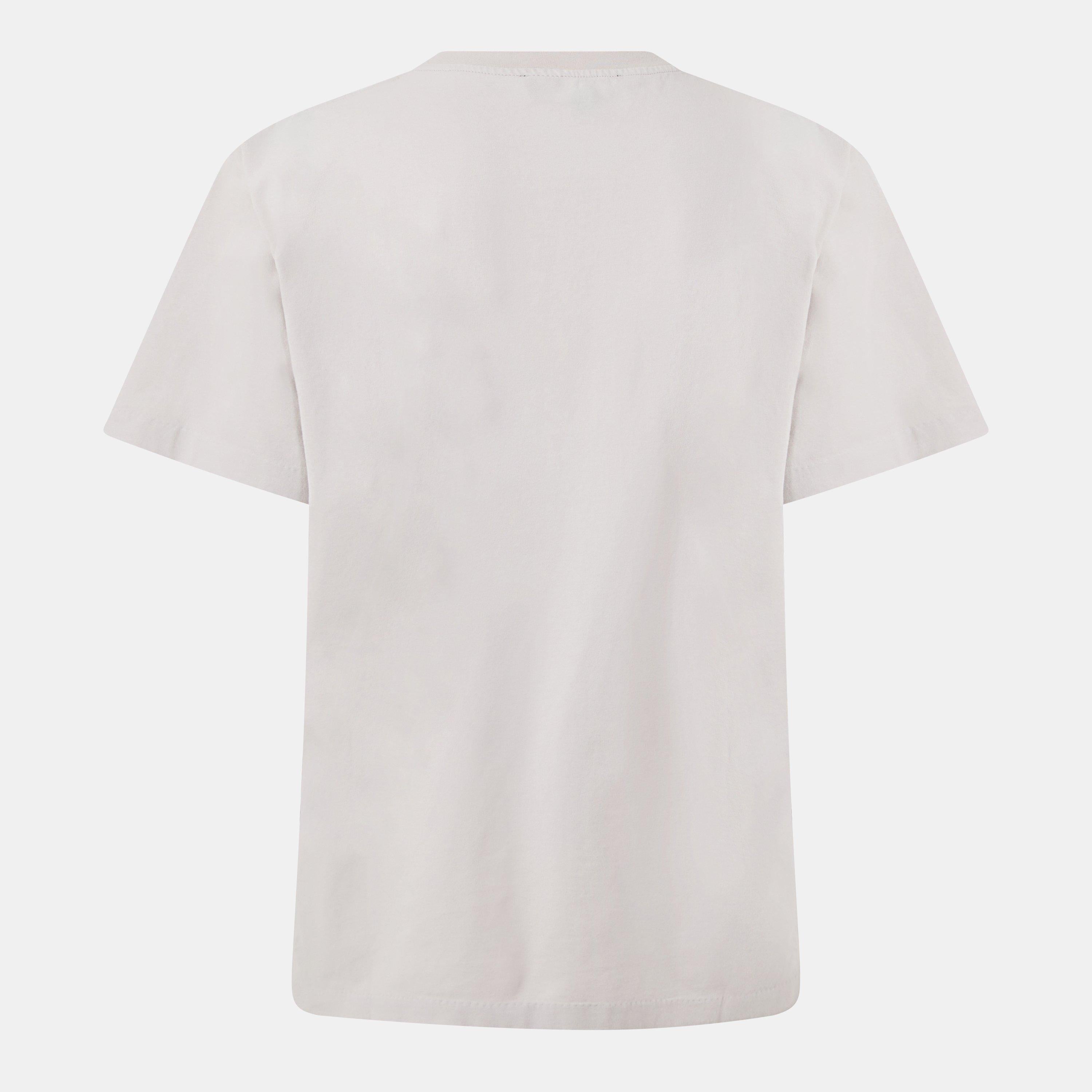 Metal R Cotton Short Sleeve Oversized T-Shirt