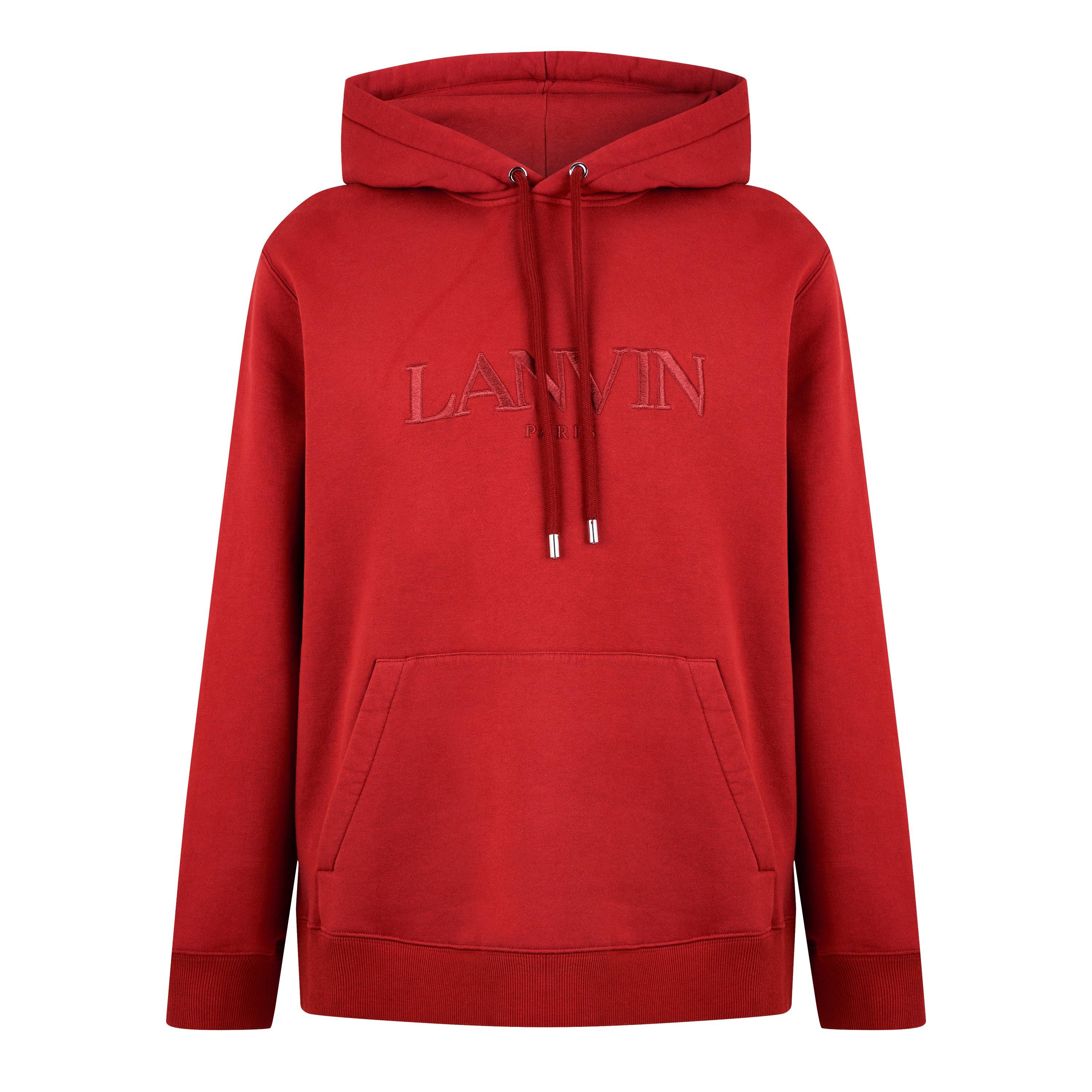 Embroidered Logo Hoodie