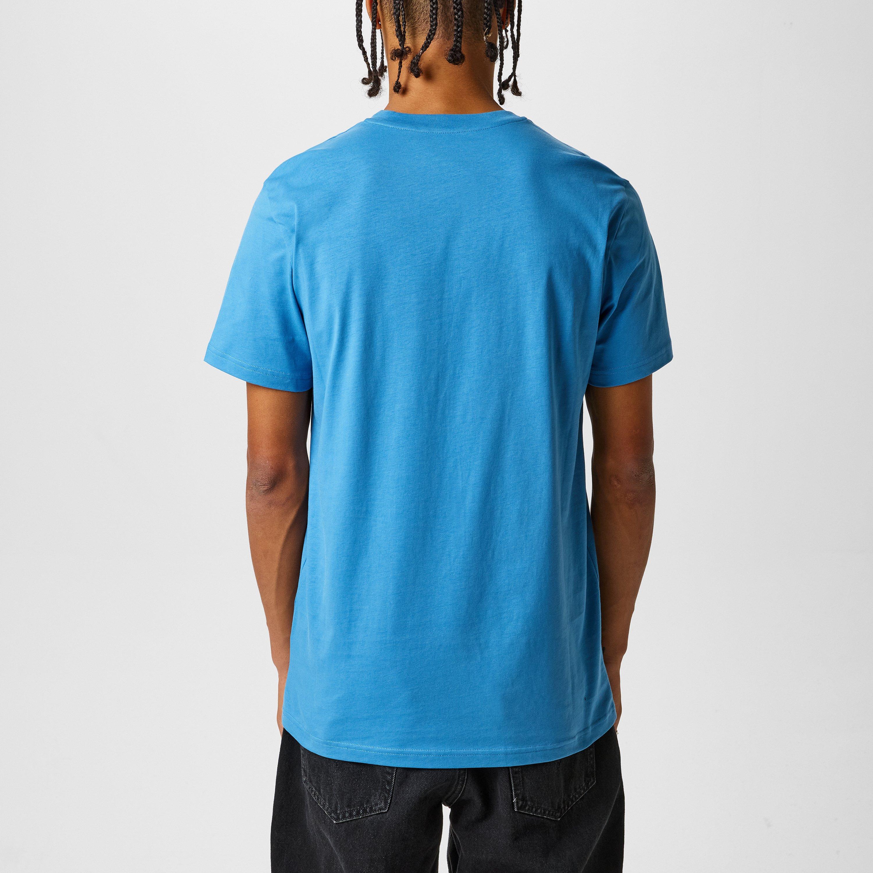 Men's Contrast Logo Regular Fit T-Shirt