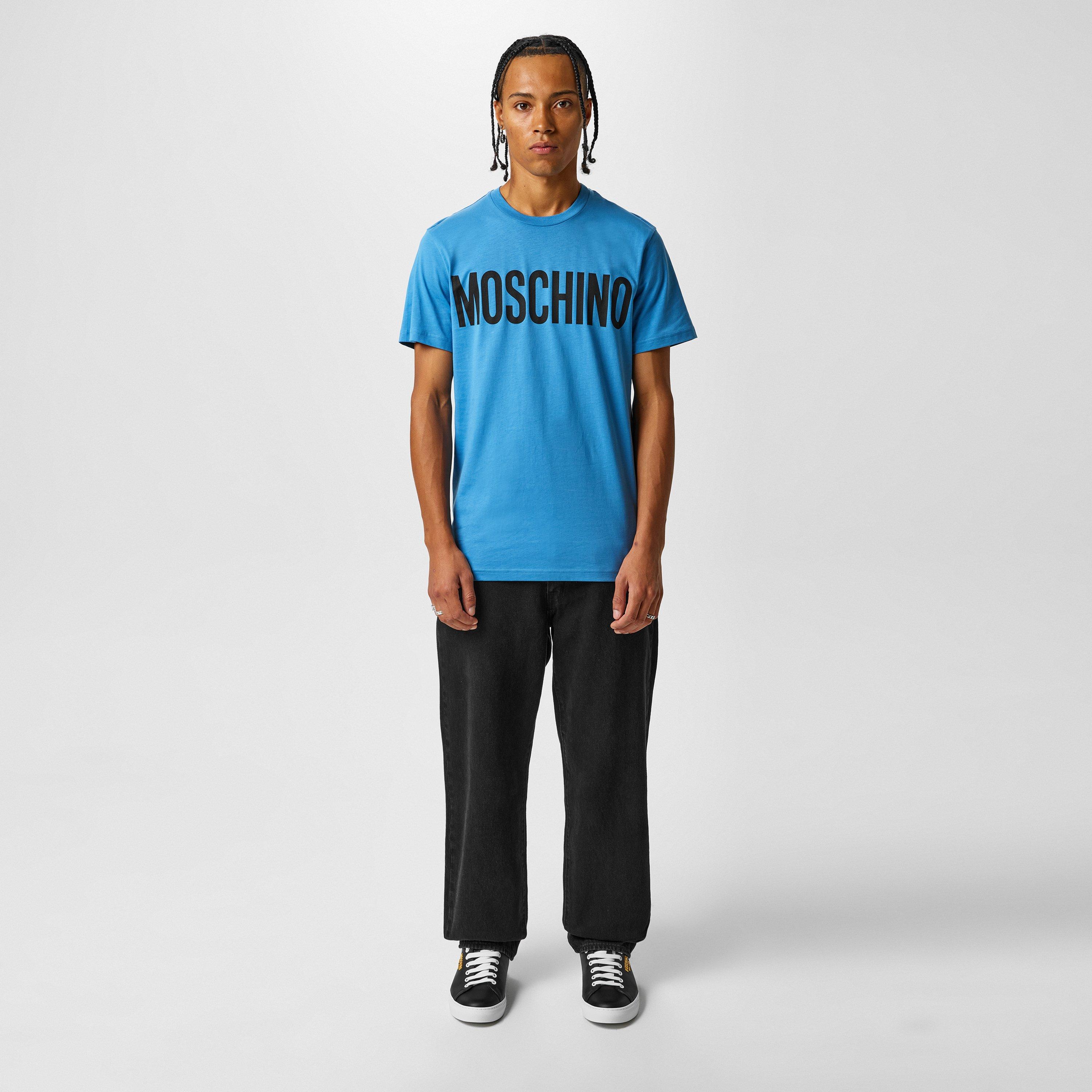 Men's Contrast Logo Regular Fit T-Shirt