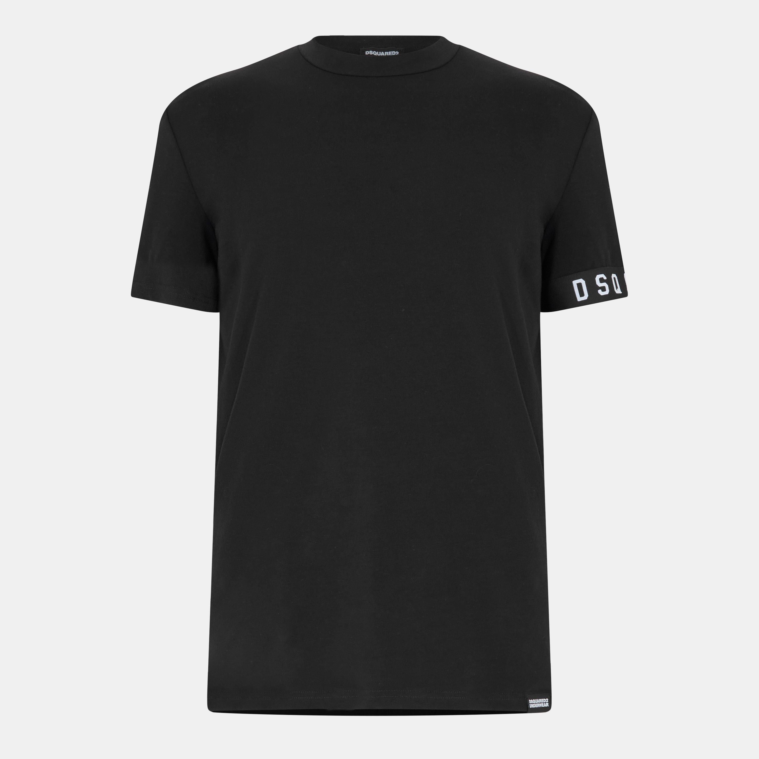 DSQ Band Logo Slim Fit T-Shirt
