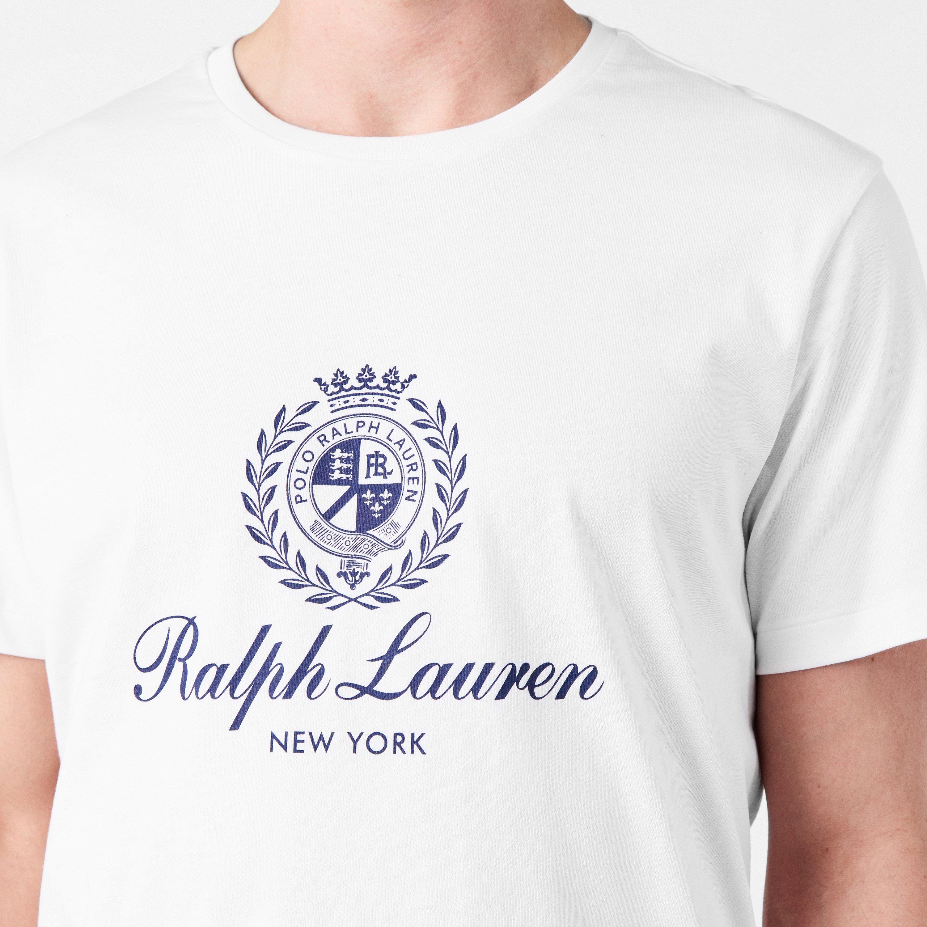Men's Crest Logo Regular Fit T-Shirt
