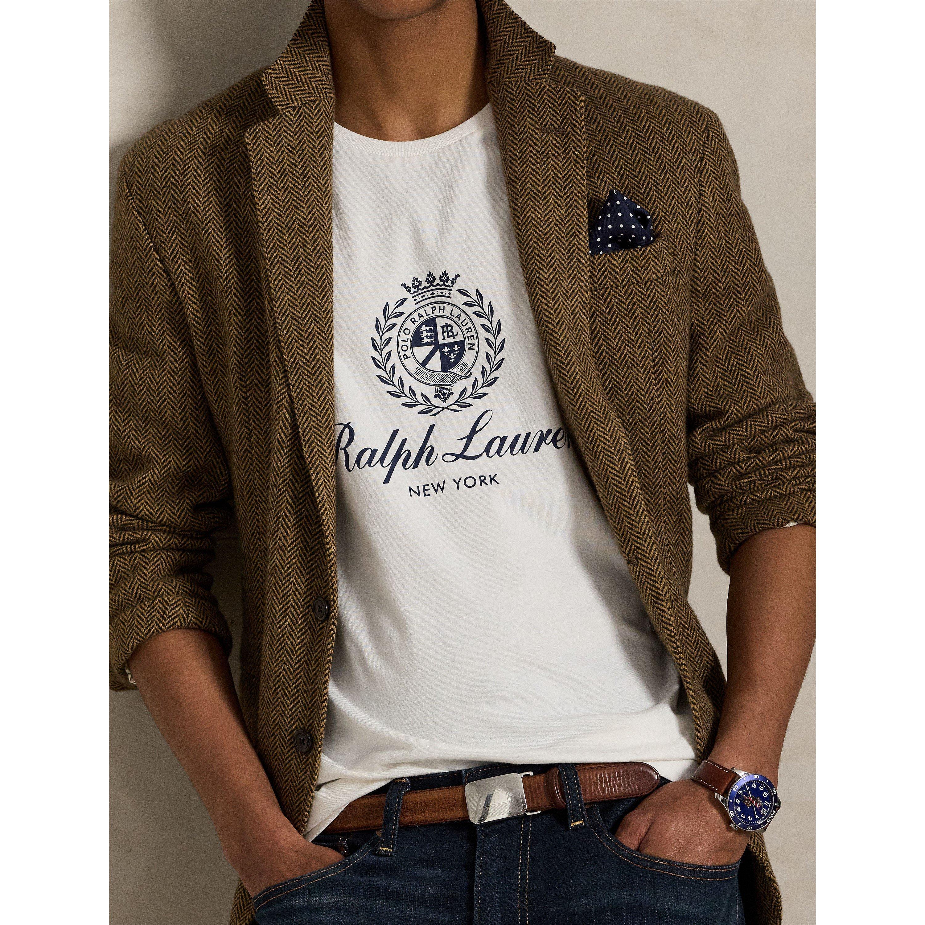 Crest Logo Crew Neck T-Shirt
