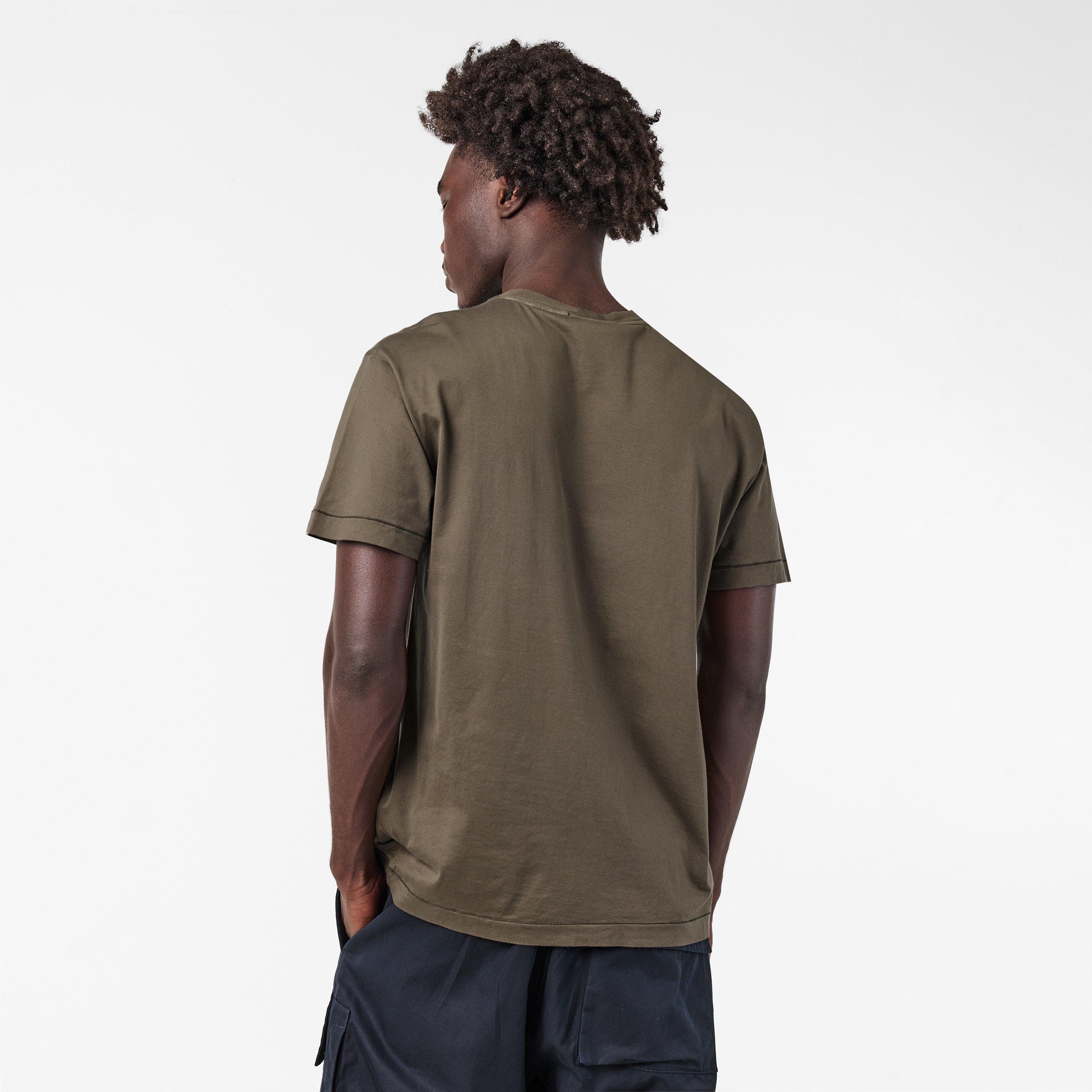 Cotton Compass Logo Patch T-Shirt