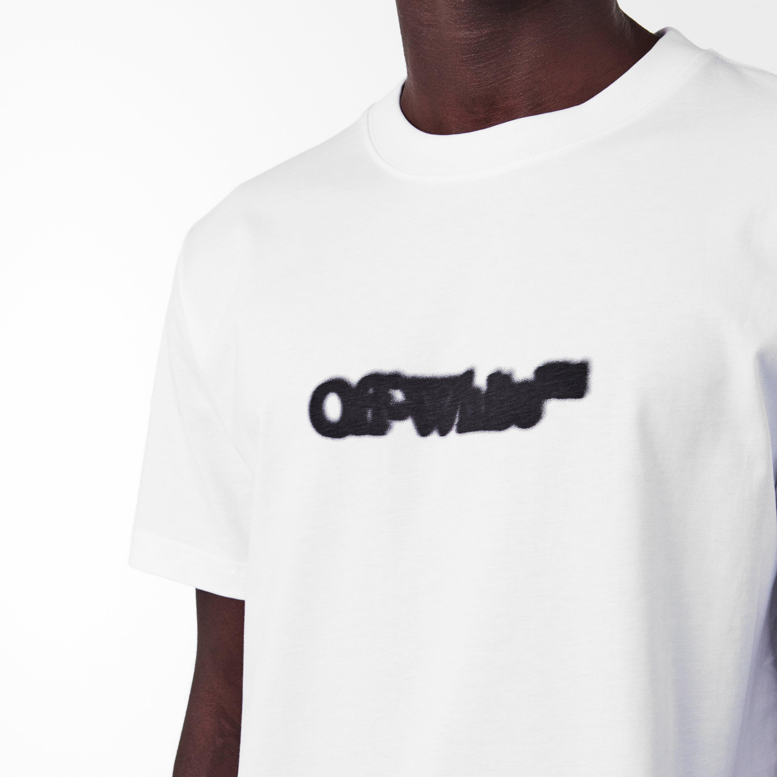 Spray Arrow Arrow Logo Print T-Shirt