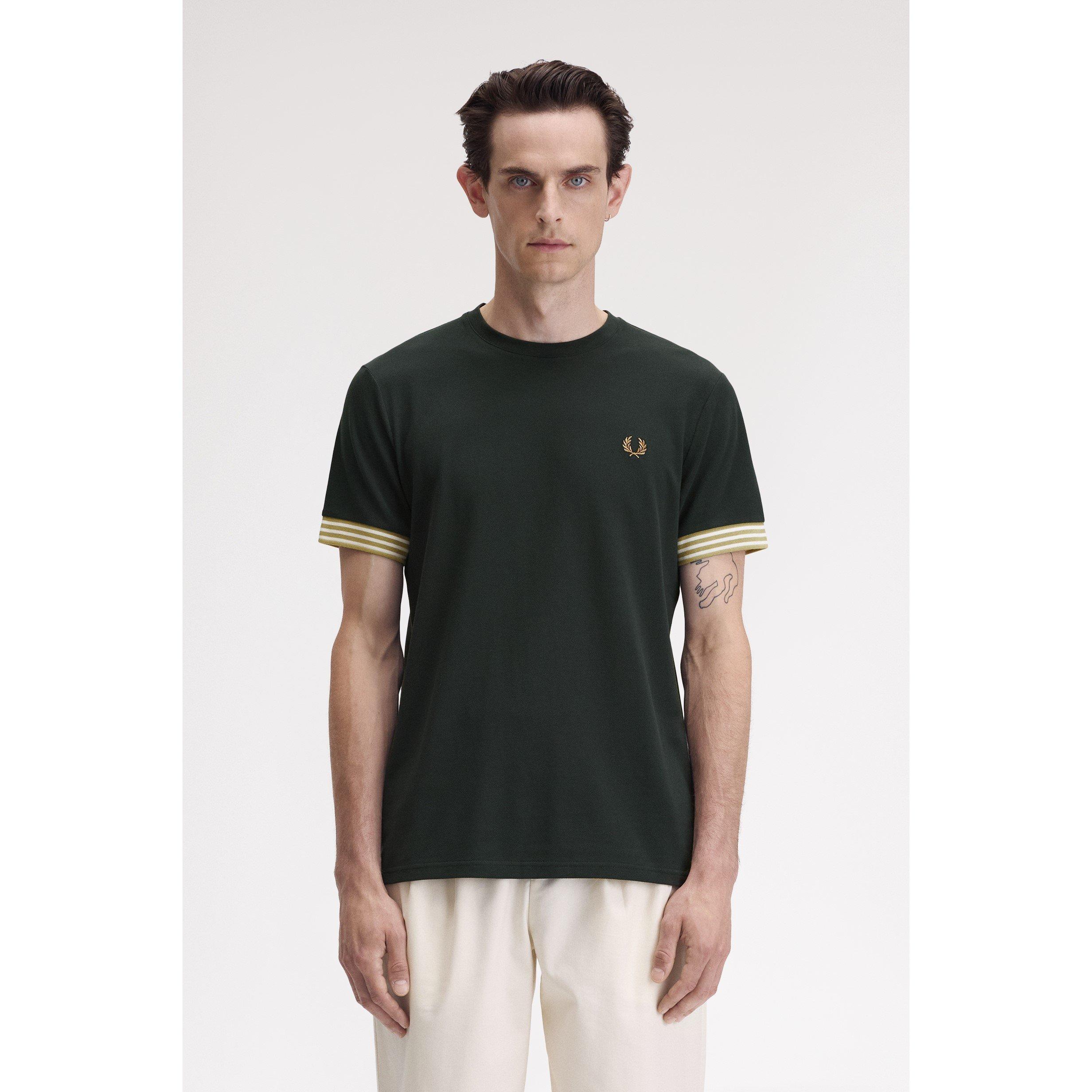 Stripe Cuff T-Shirt