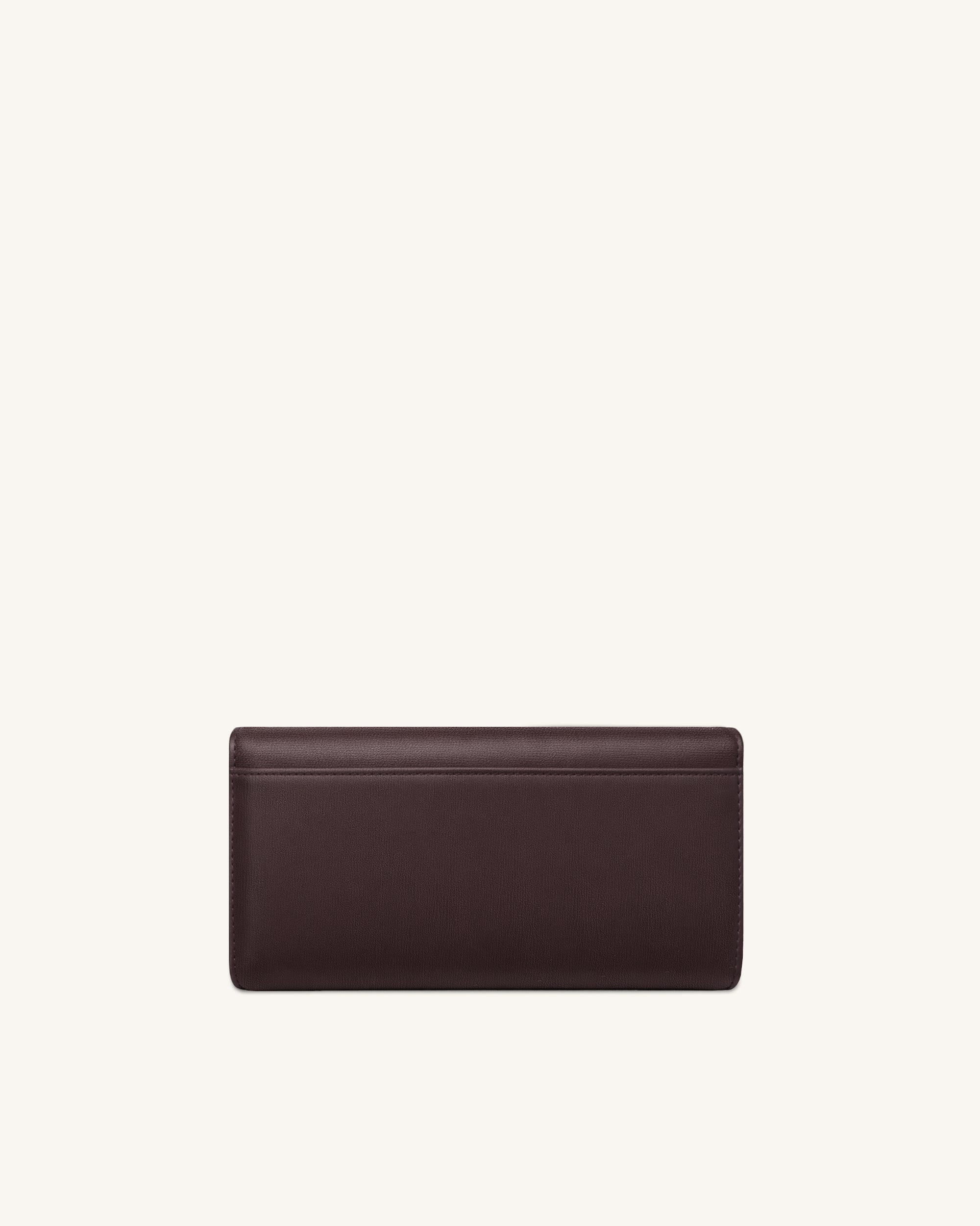 Seren Flap Long Wallet - Black