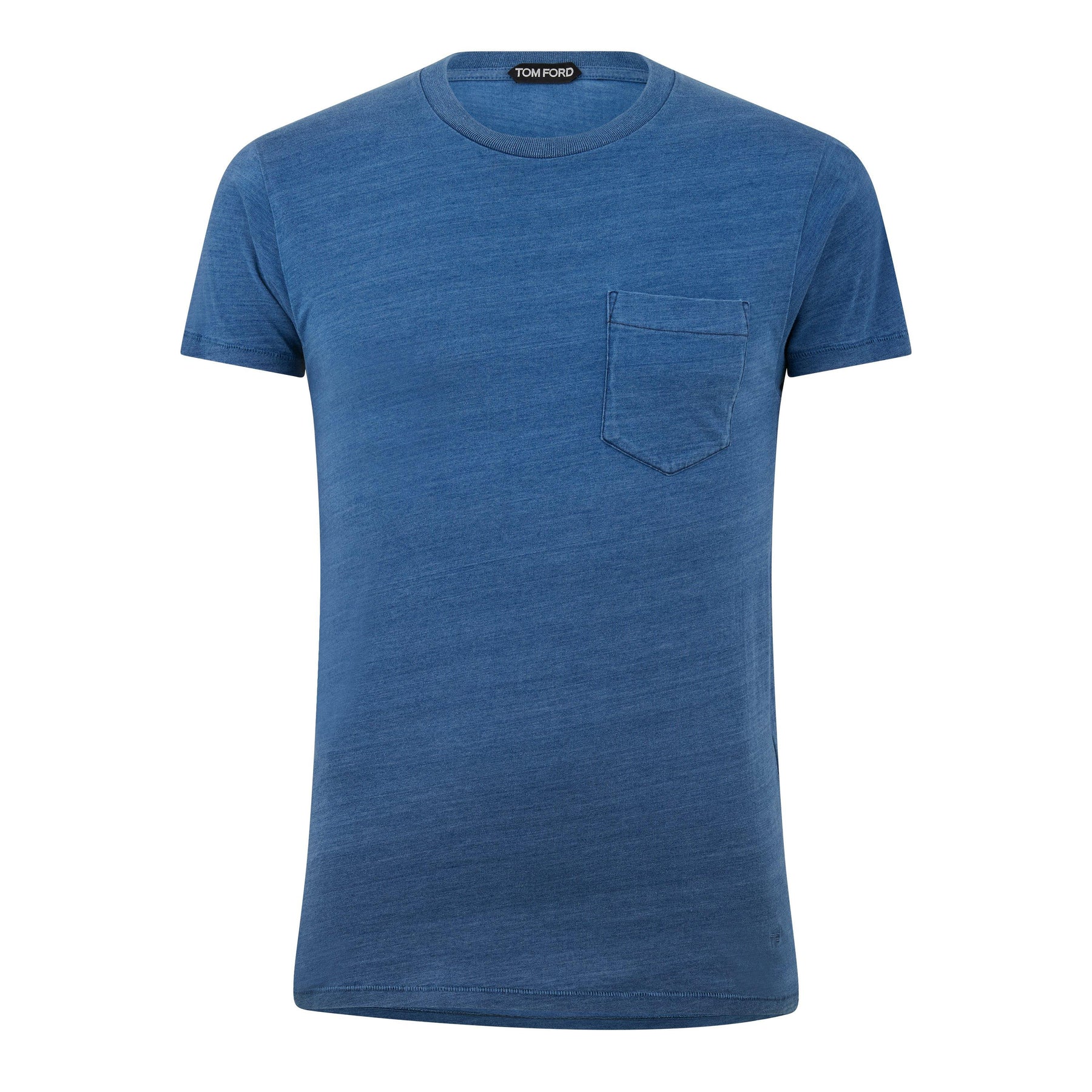 Indigo Dye Crewneck T-Shirt