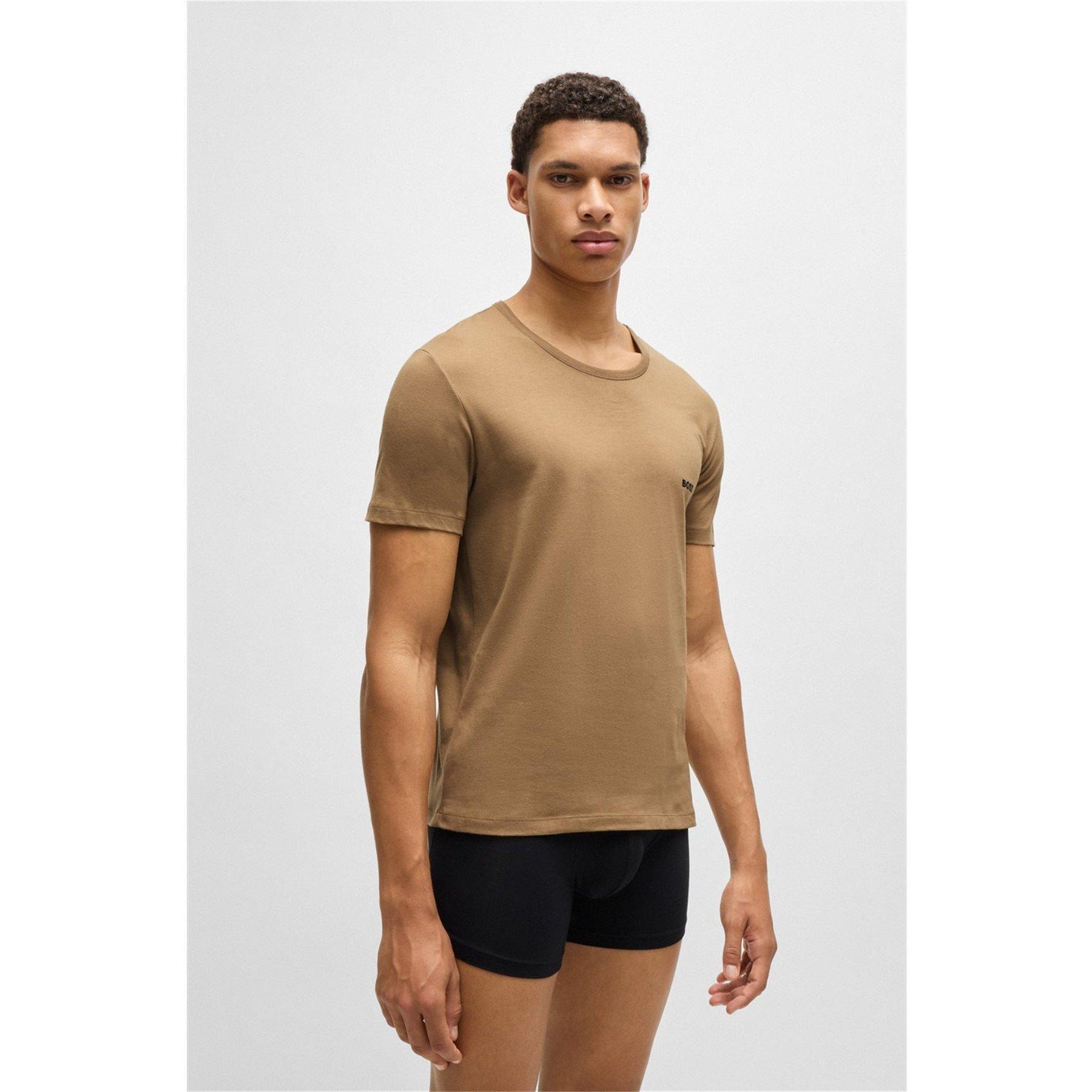 Men's Regular Fit Crew-neck T-Shirt 3-Pack