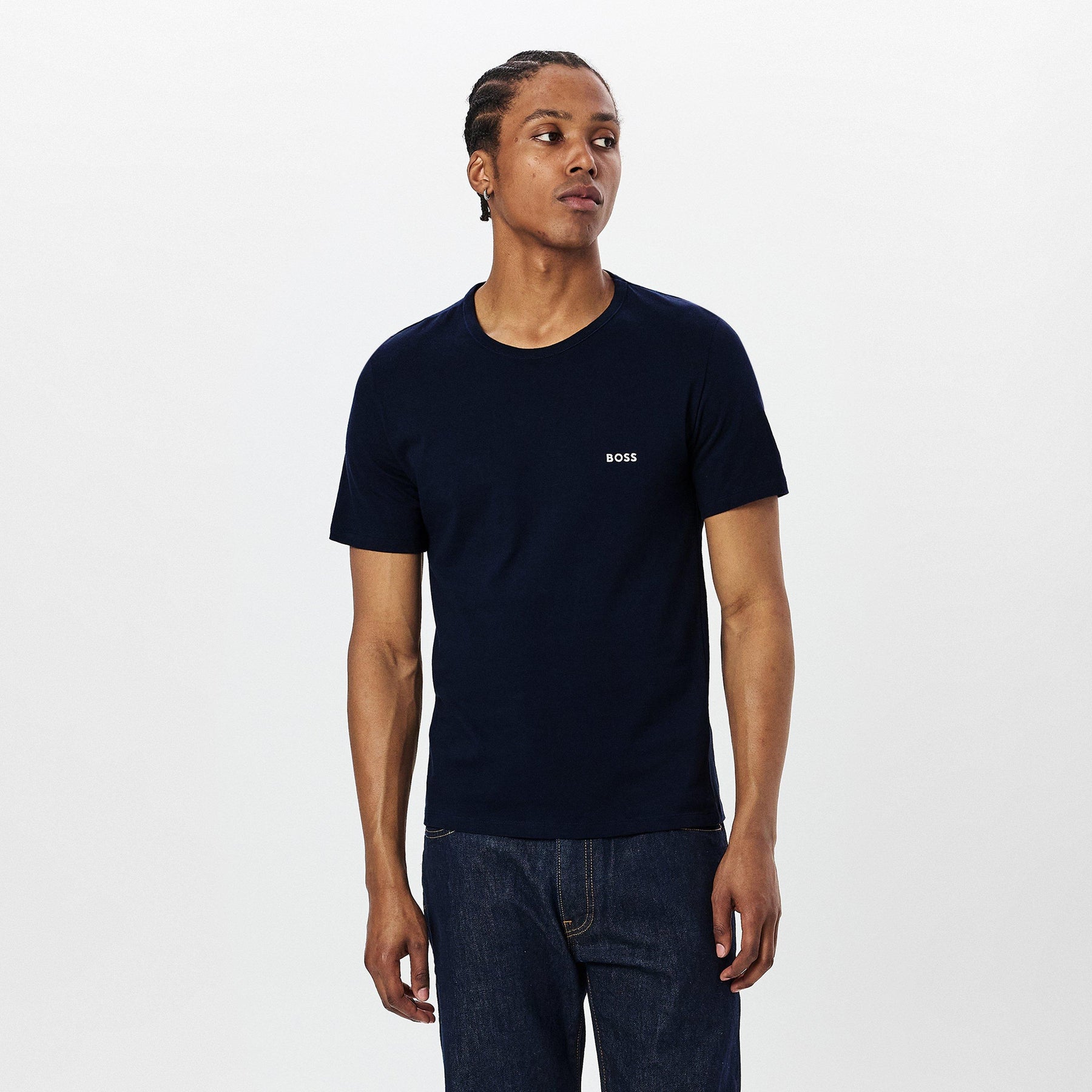 Men's Regular Fit Crew-neck T-Shirt 3-Pack