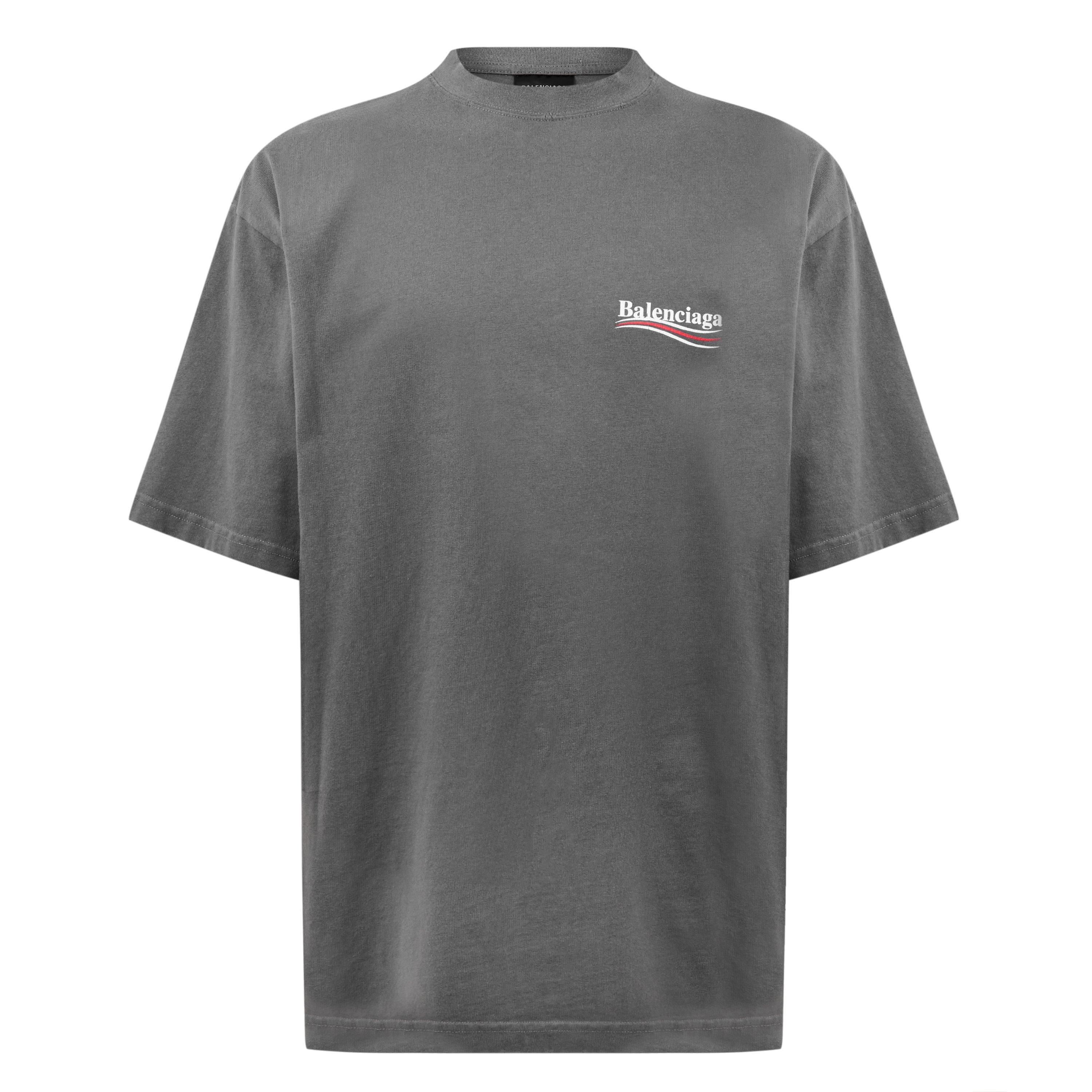 Oversized Embroidered Cotton-Jersey T-Shirt