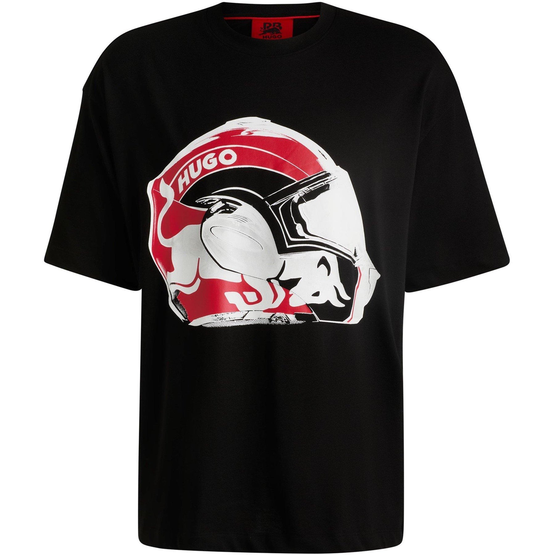 Oversized Fit Racing Print T-Shirt