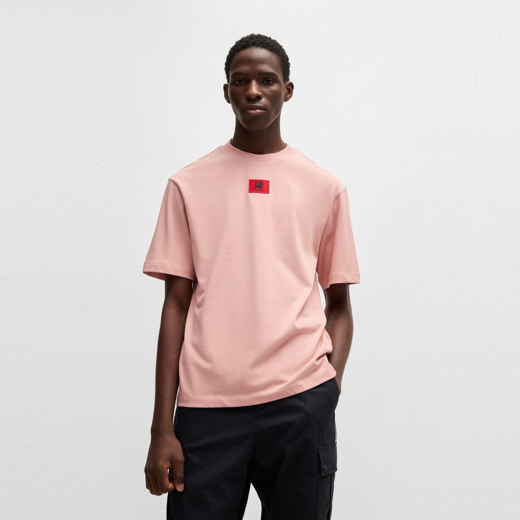Signature Bull Motif Relaxed Fit T-Shirt