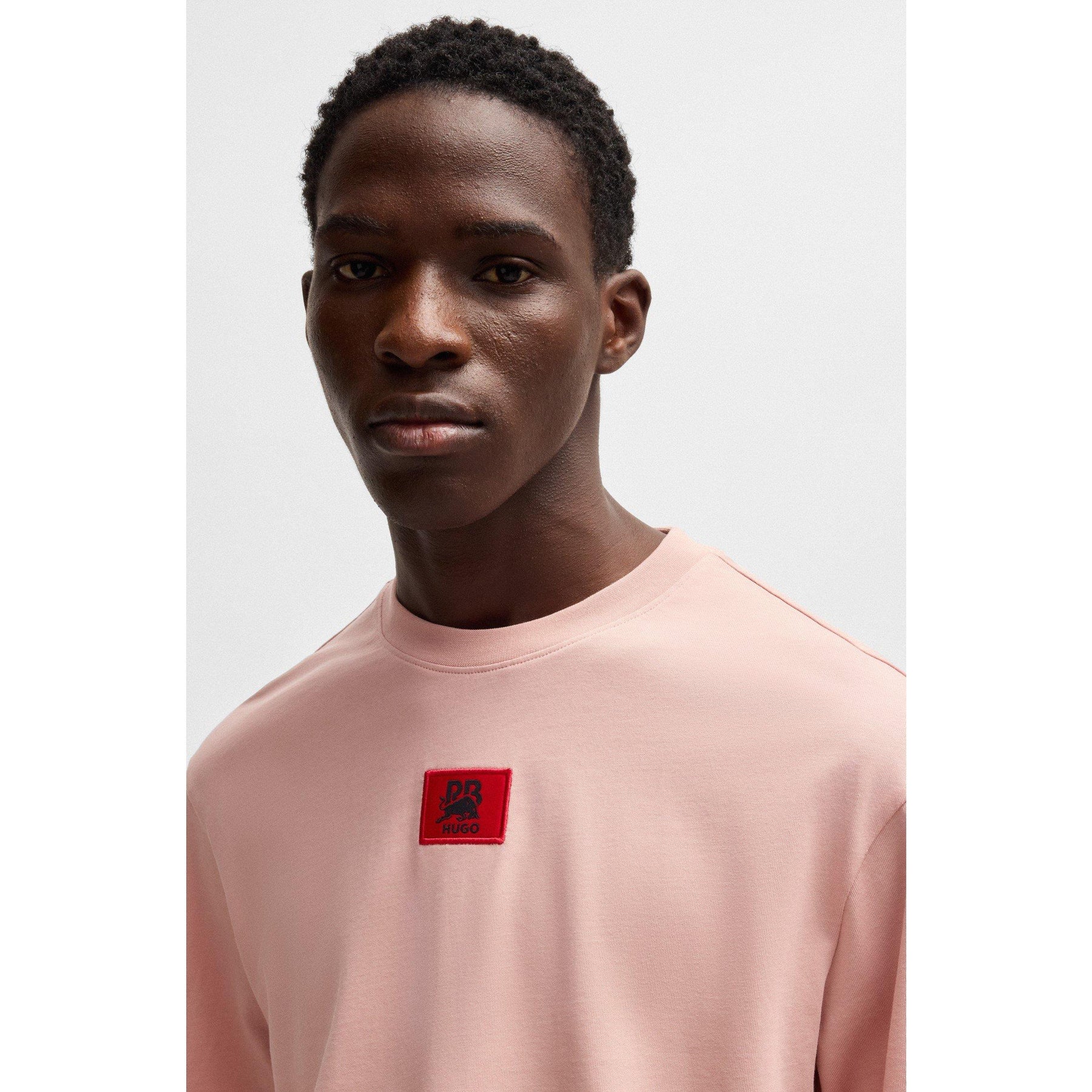 Signature Bull Motif Relaxed Fit T-Shirt