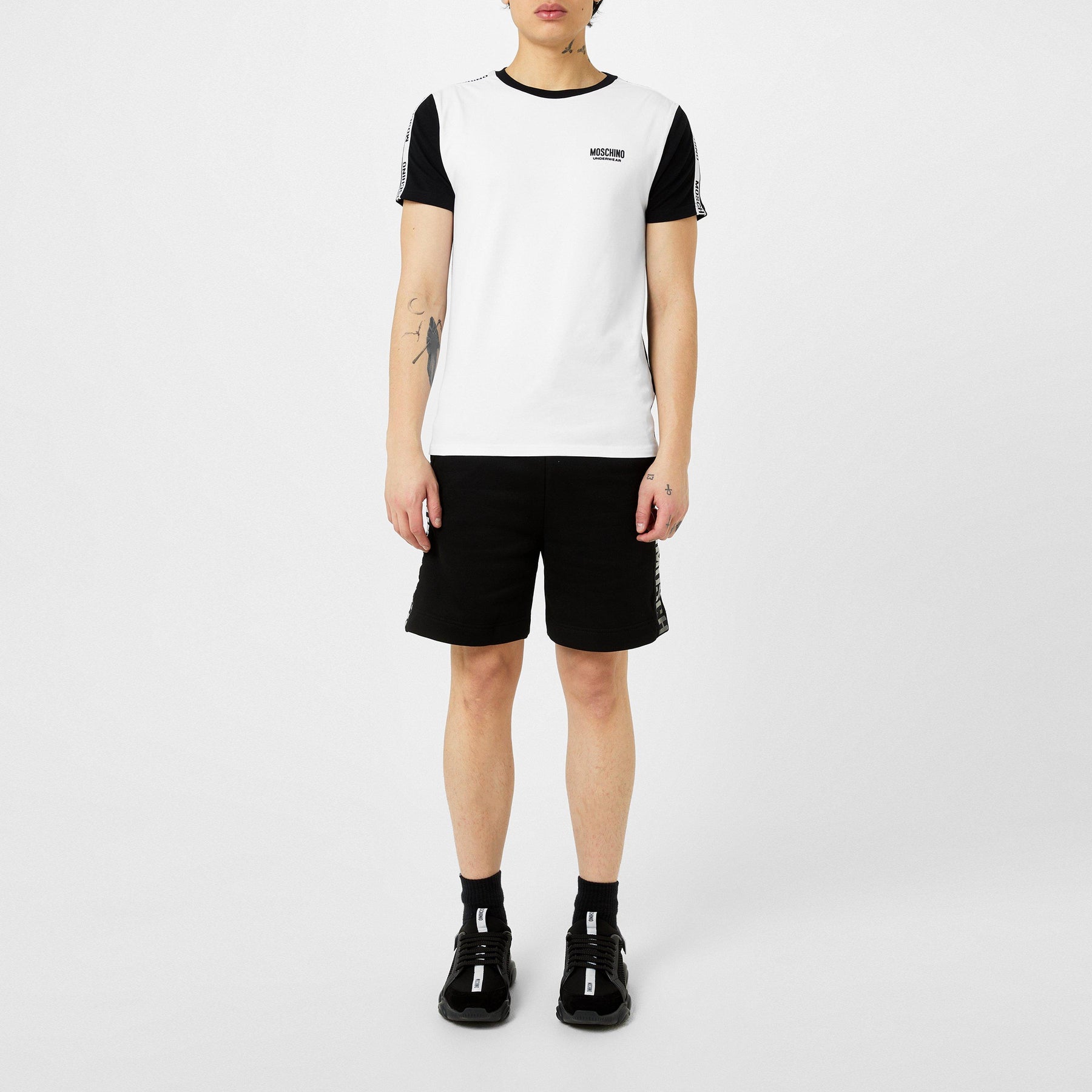 Tape Sleeve T Shirt