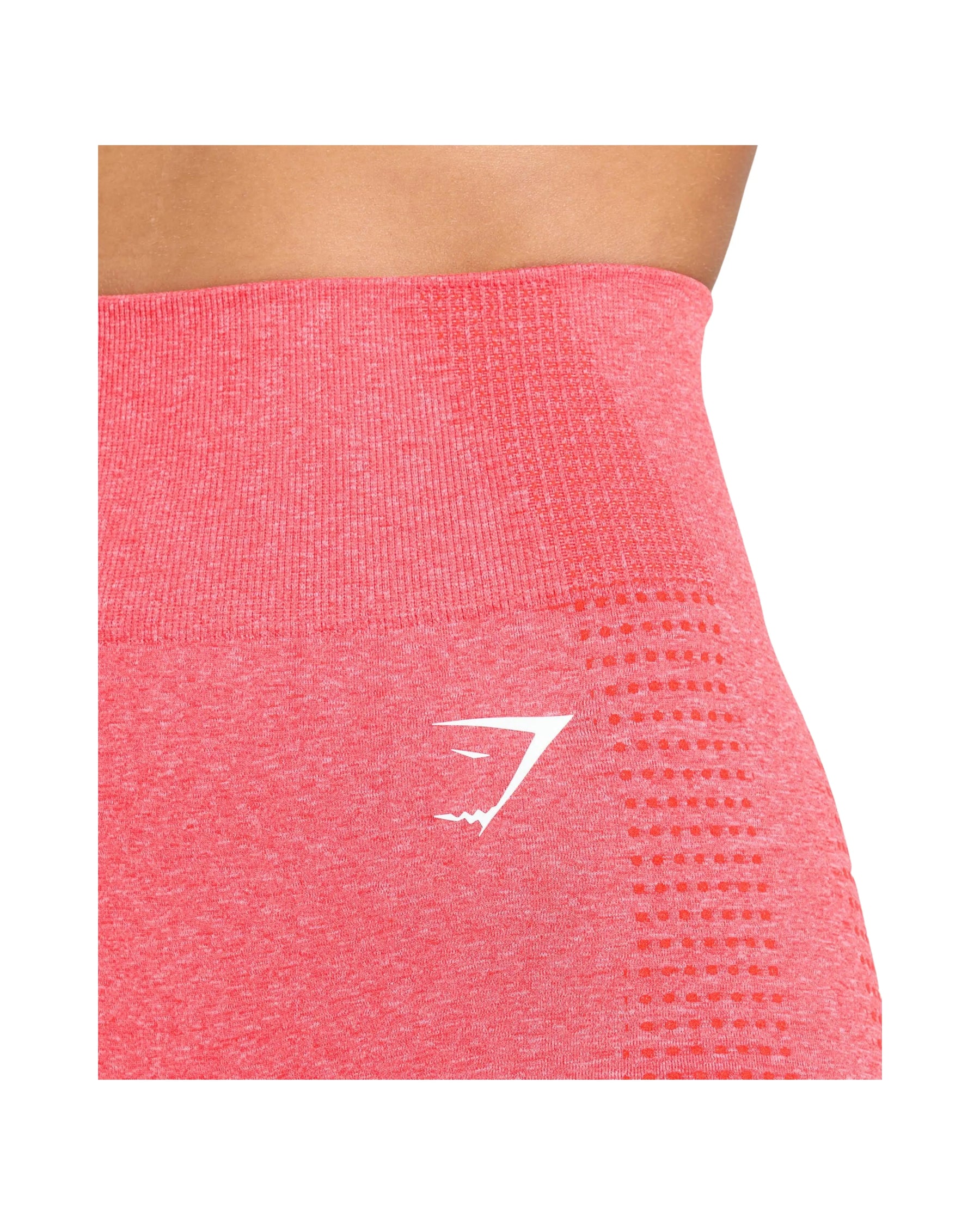 Gymshark Vital Leggings Coral Red Marl