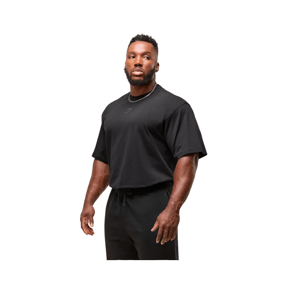 Gymshark Power T-Shirt Oversized Fit Black