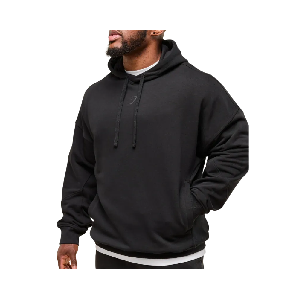 Gymshark Power Hoodie Oversized Fit Black