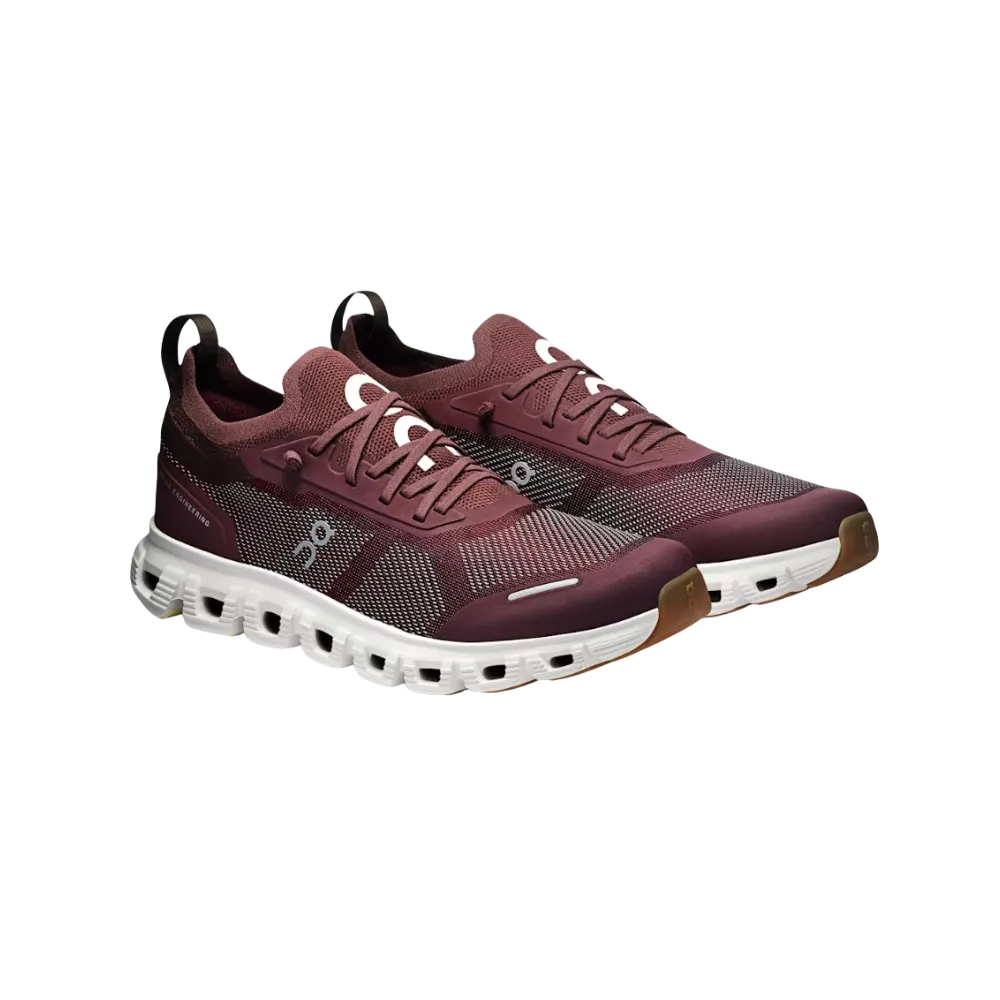 On Running Cloud 6 Versa Mulberry | White