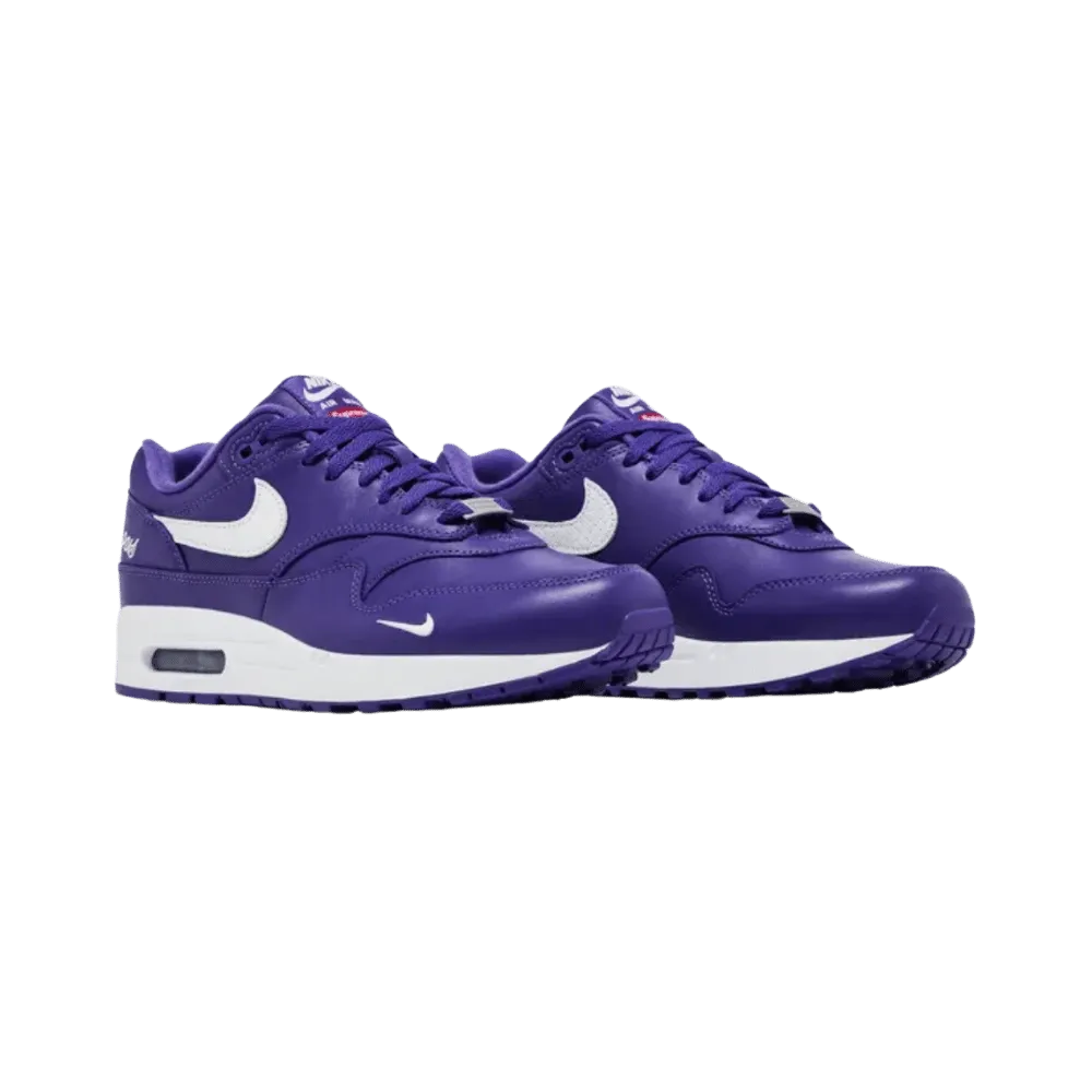 Supreme x Air Max 1 '87 SP 'Varsity Purple'