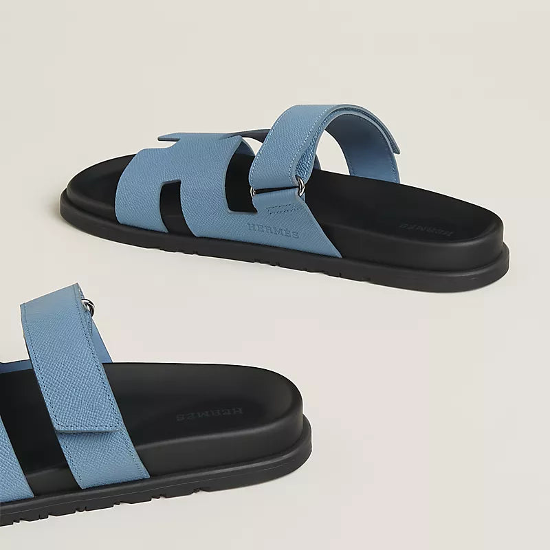 Chypre sandal in Bleu Jeans