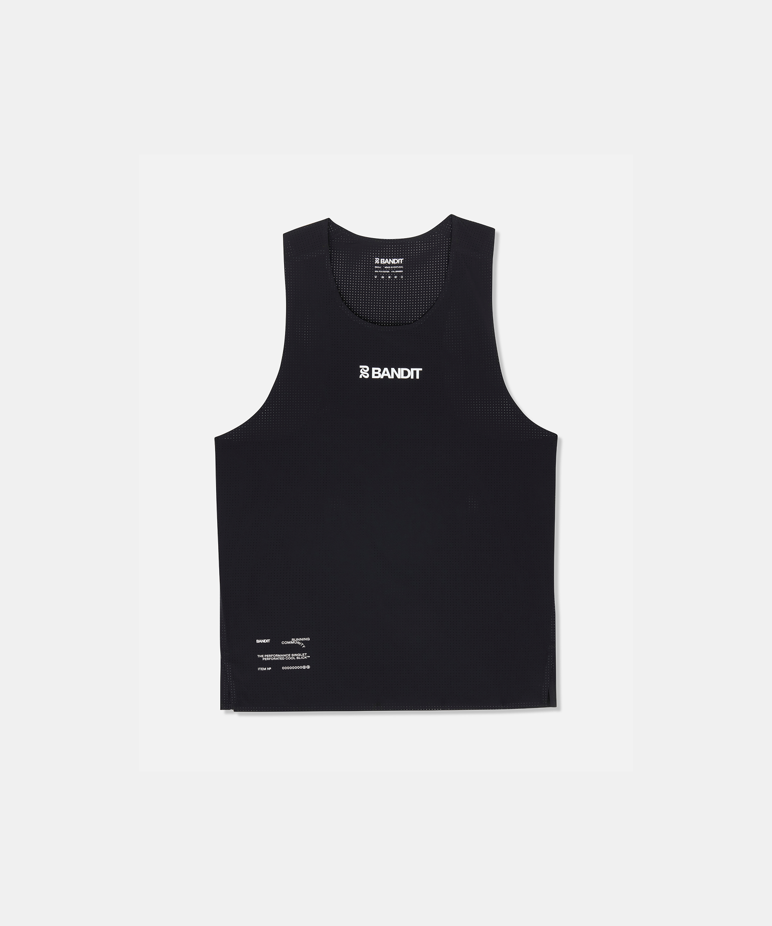 Vento™ Performance Singlet - Black