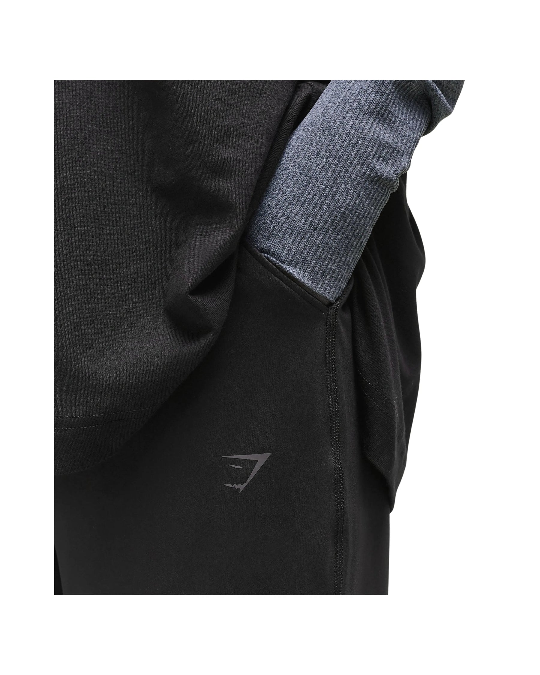 Gymshark Covered Joggers Black