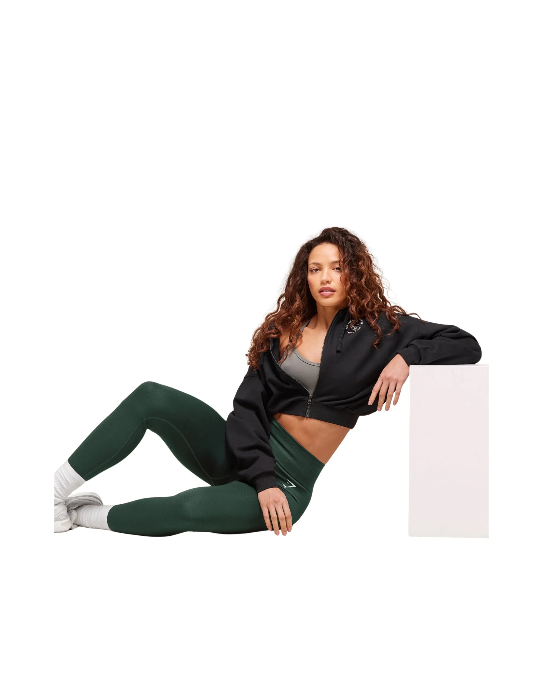 Gymshark Vital Leggings regular Woodland Green Marl