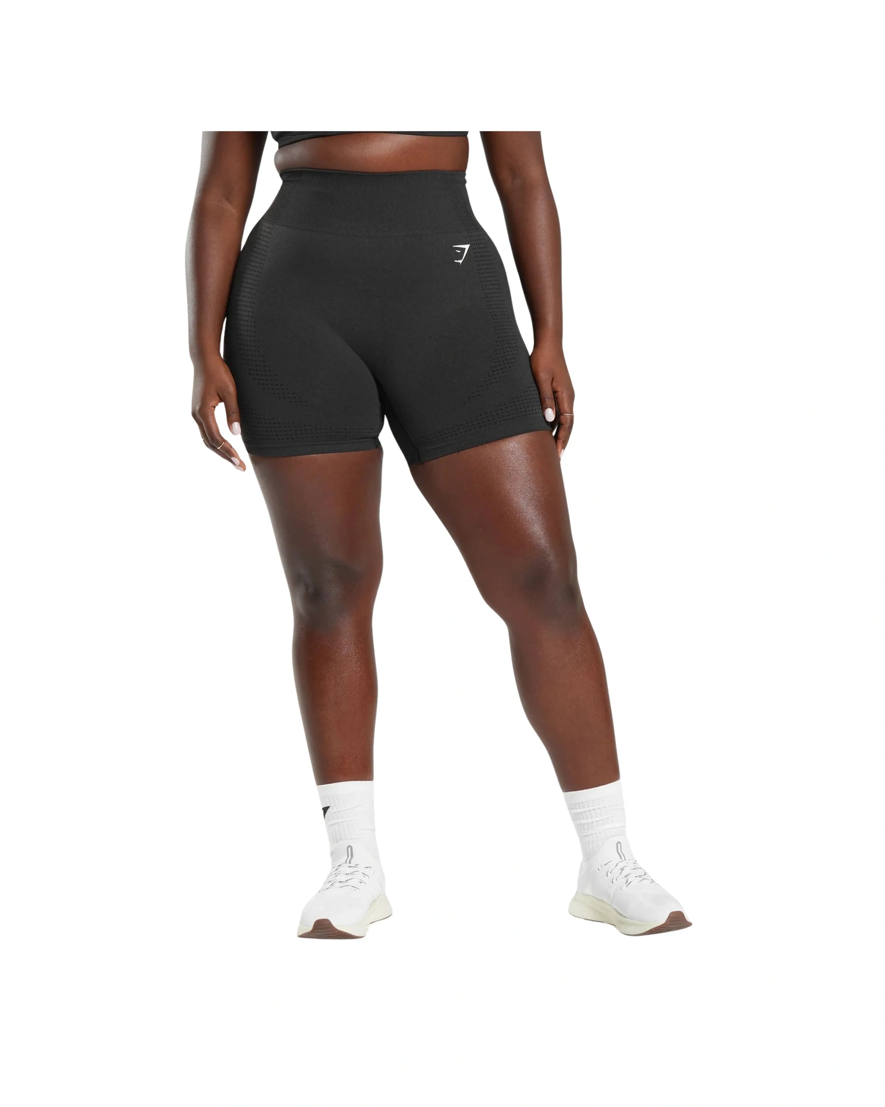 Gymshasrk Vital Shorts compression fit Black Marl