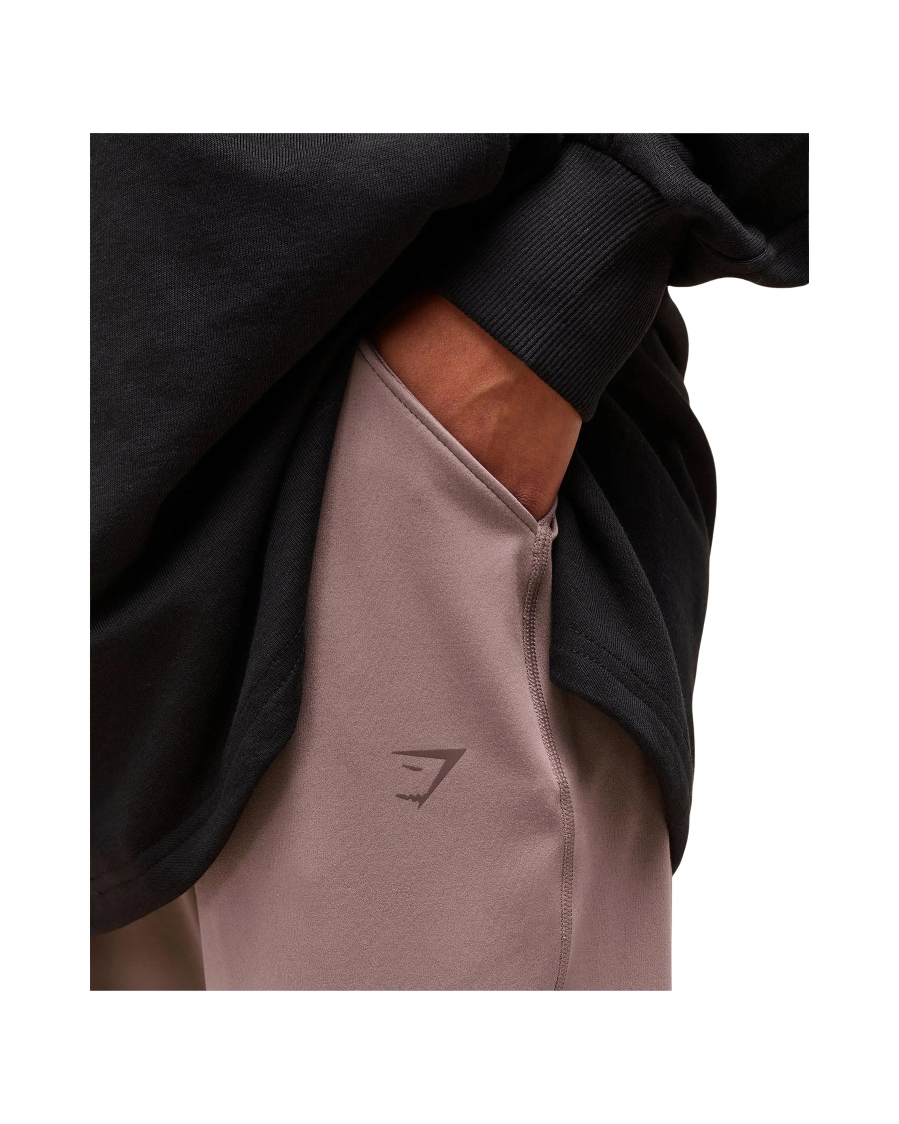 Gymshark Covered Joggers Washed Mauve