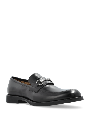 Gucci BLACK Leather shoes type loafers
