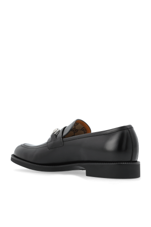 Gucci BLACK Leather shoes type loafers
