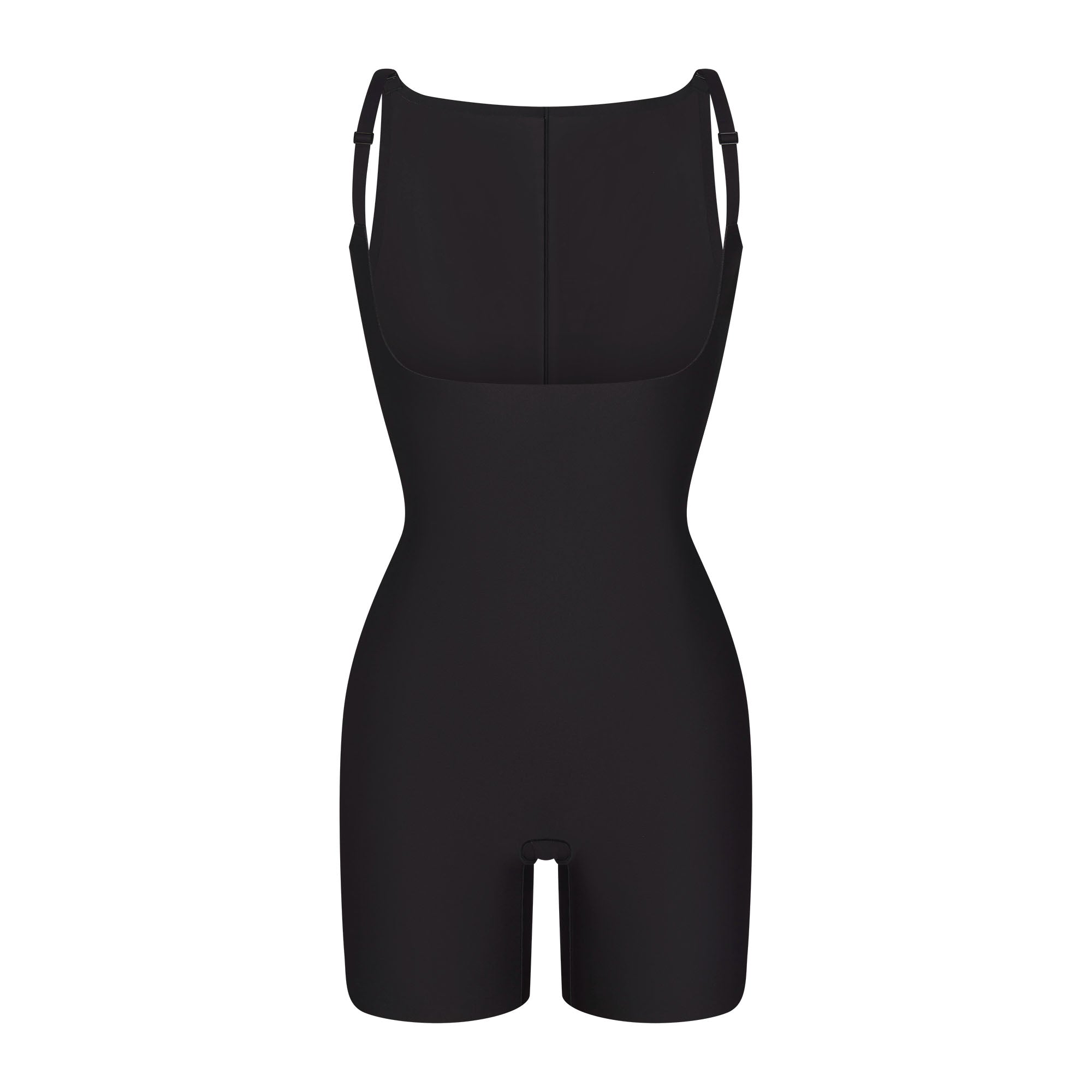 Skims Body Core Sculpt Back Smoothing Open Bust Mid Thigh Bodysuit