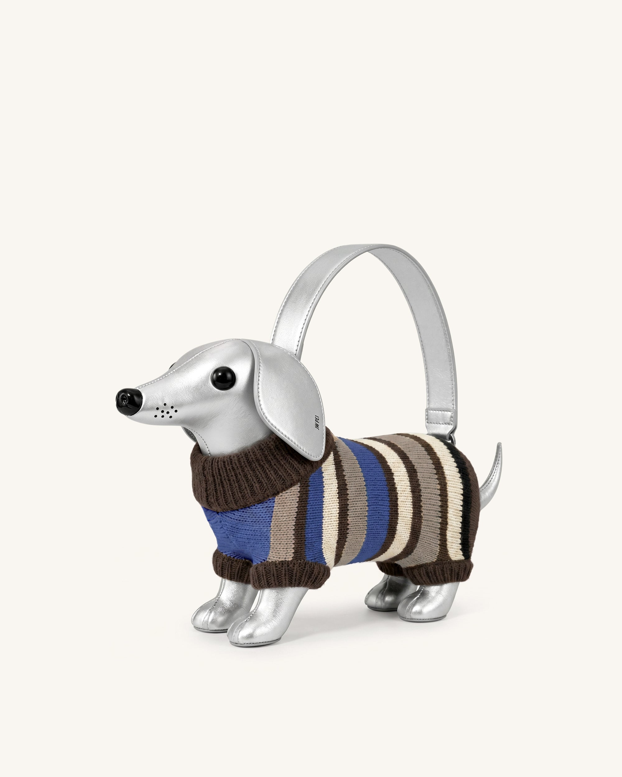 Addison Dachshund Handbag - Black