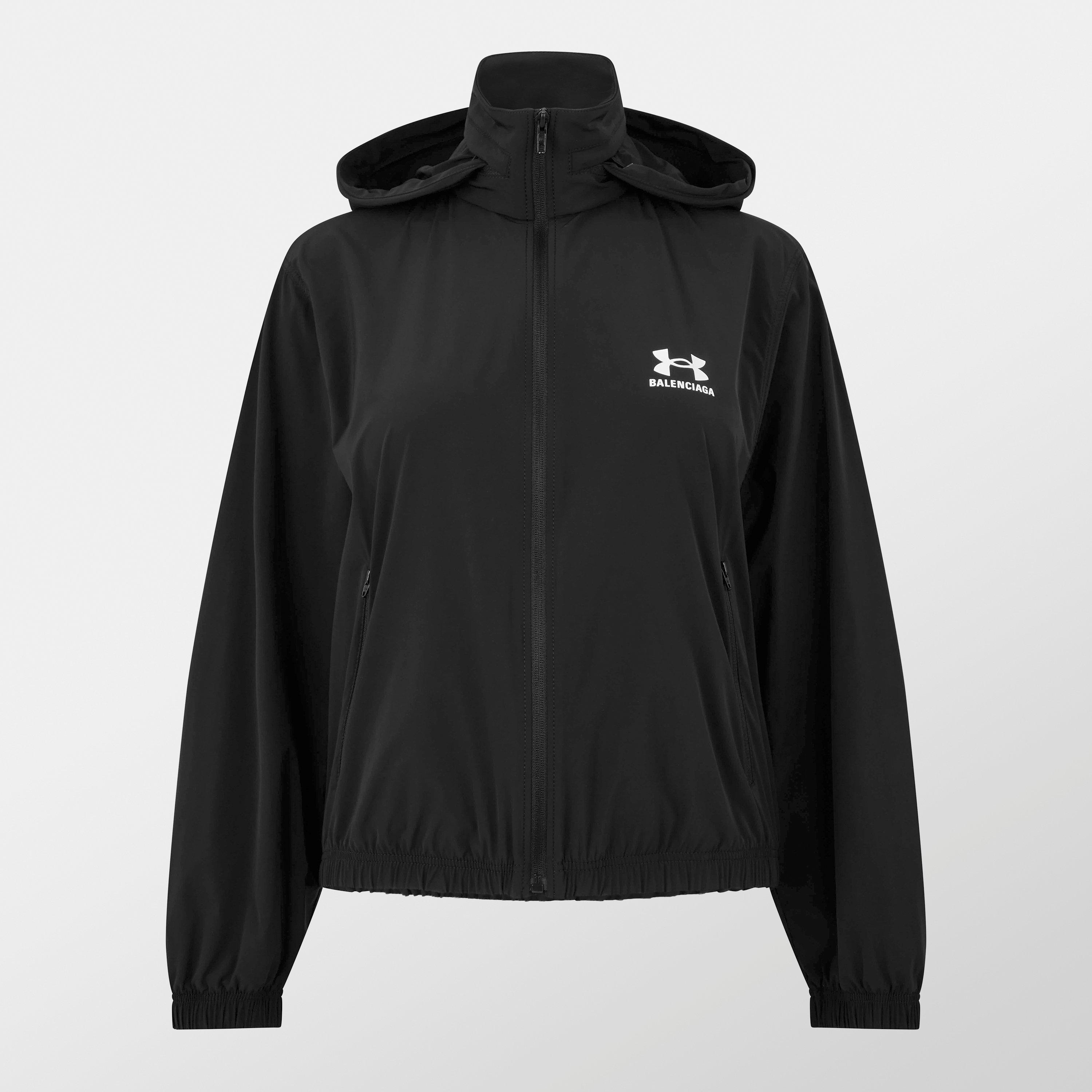 x Under Armour Hooded Funnel Neck Windbreaker