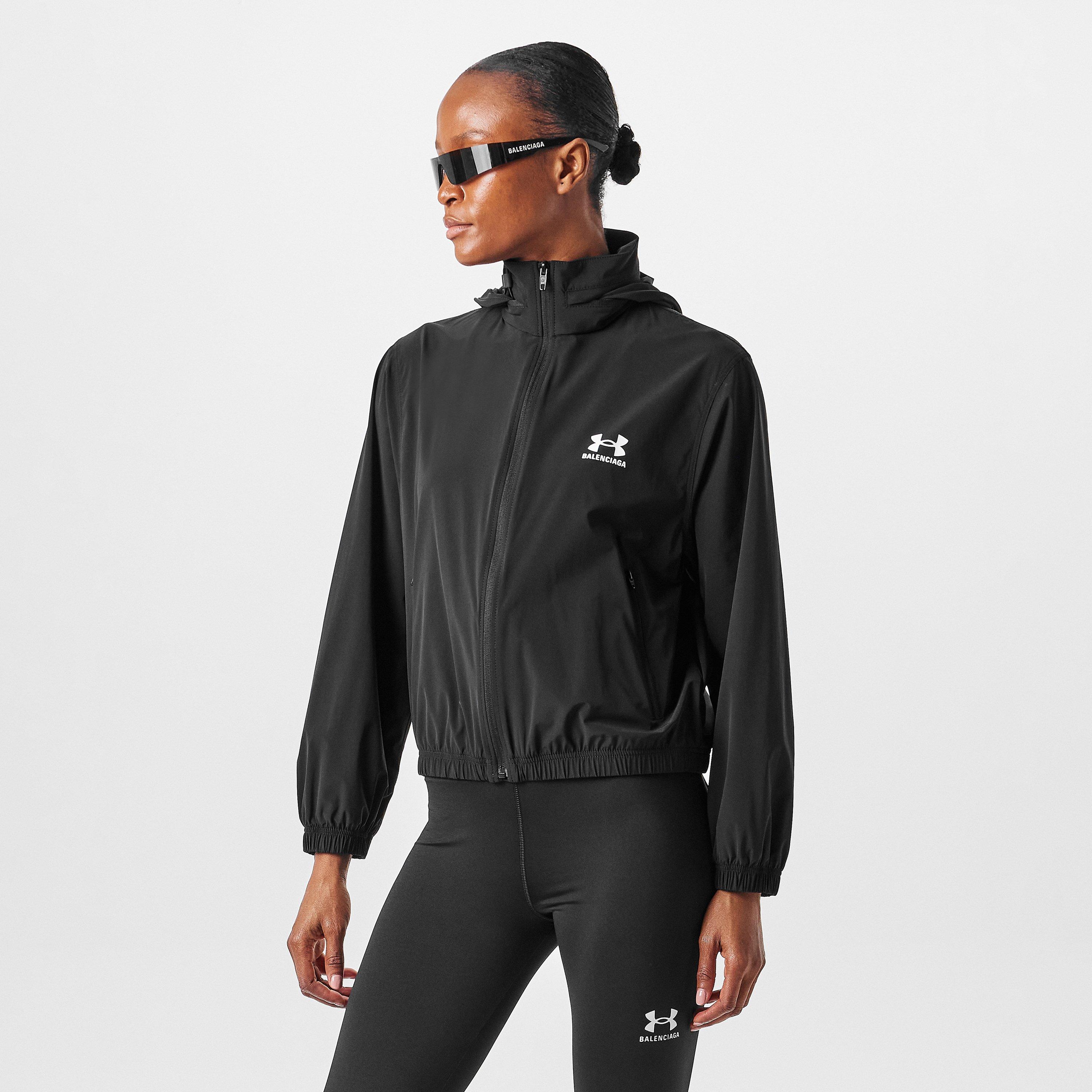 x Under Armour Hooded Funnel Neck Windbreaker