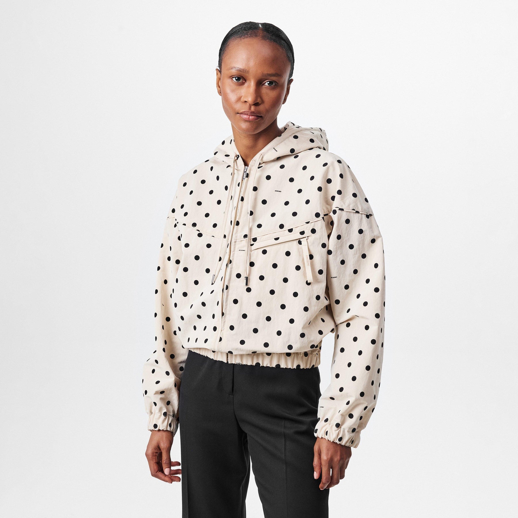 Polka Blouson Windbreaker