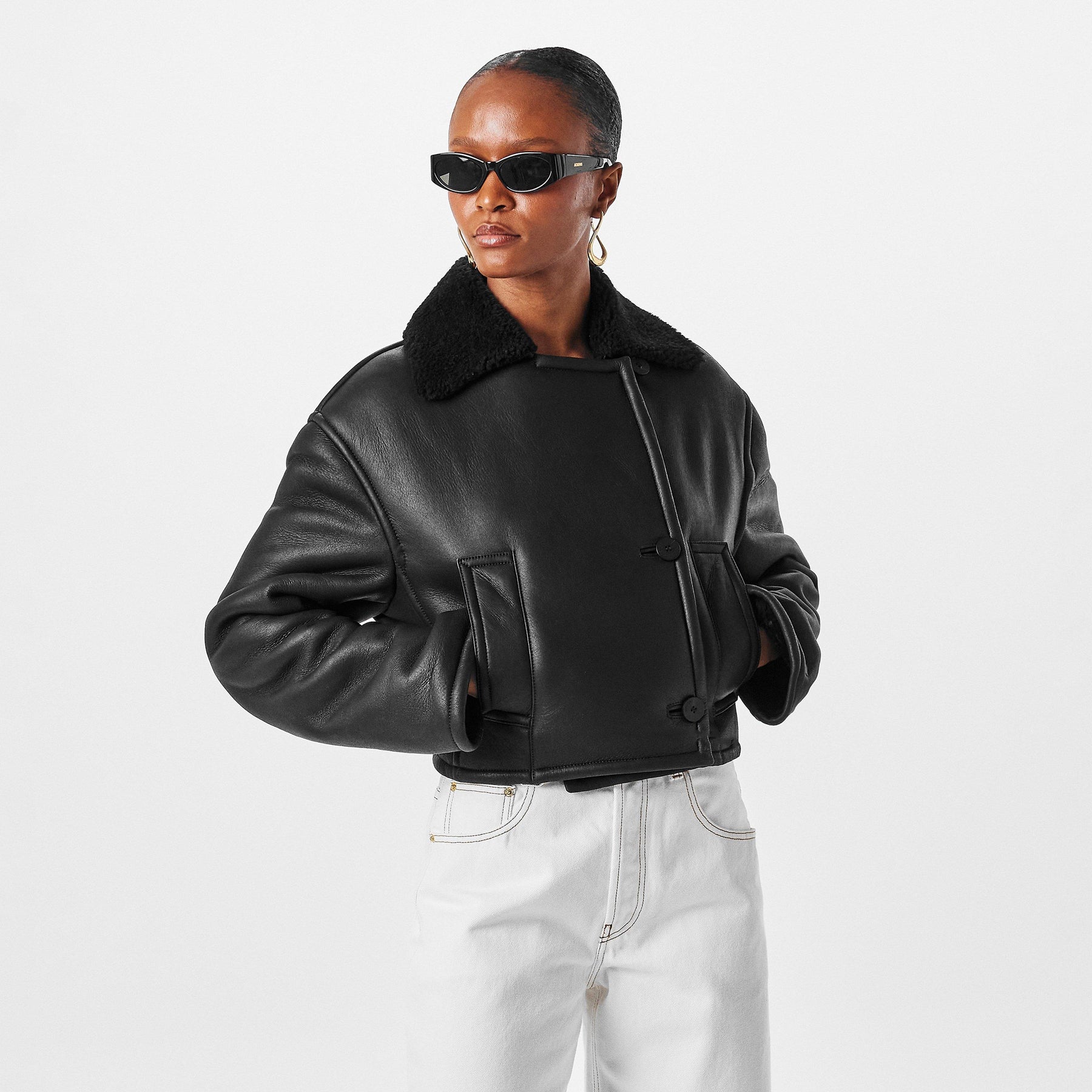 Marino Blouson Leather Jacket