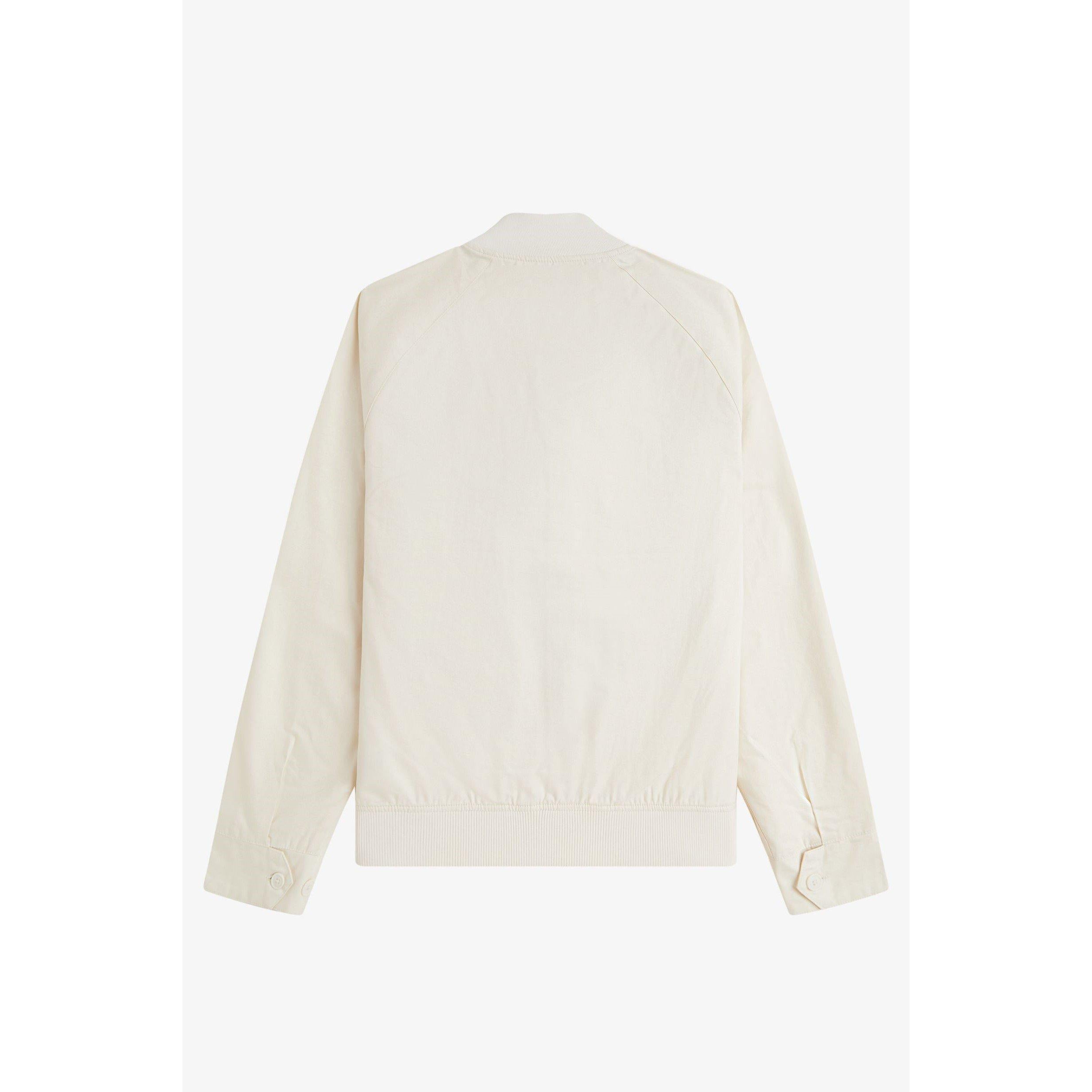 Twill Tennis Cotton Button Up Varsity Jacket