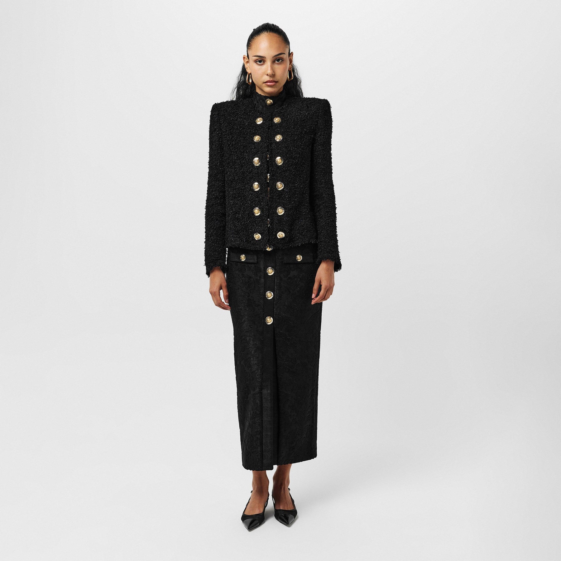 Balmain Tweed Jkt Ld54