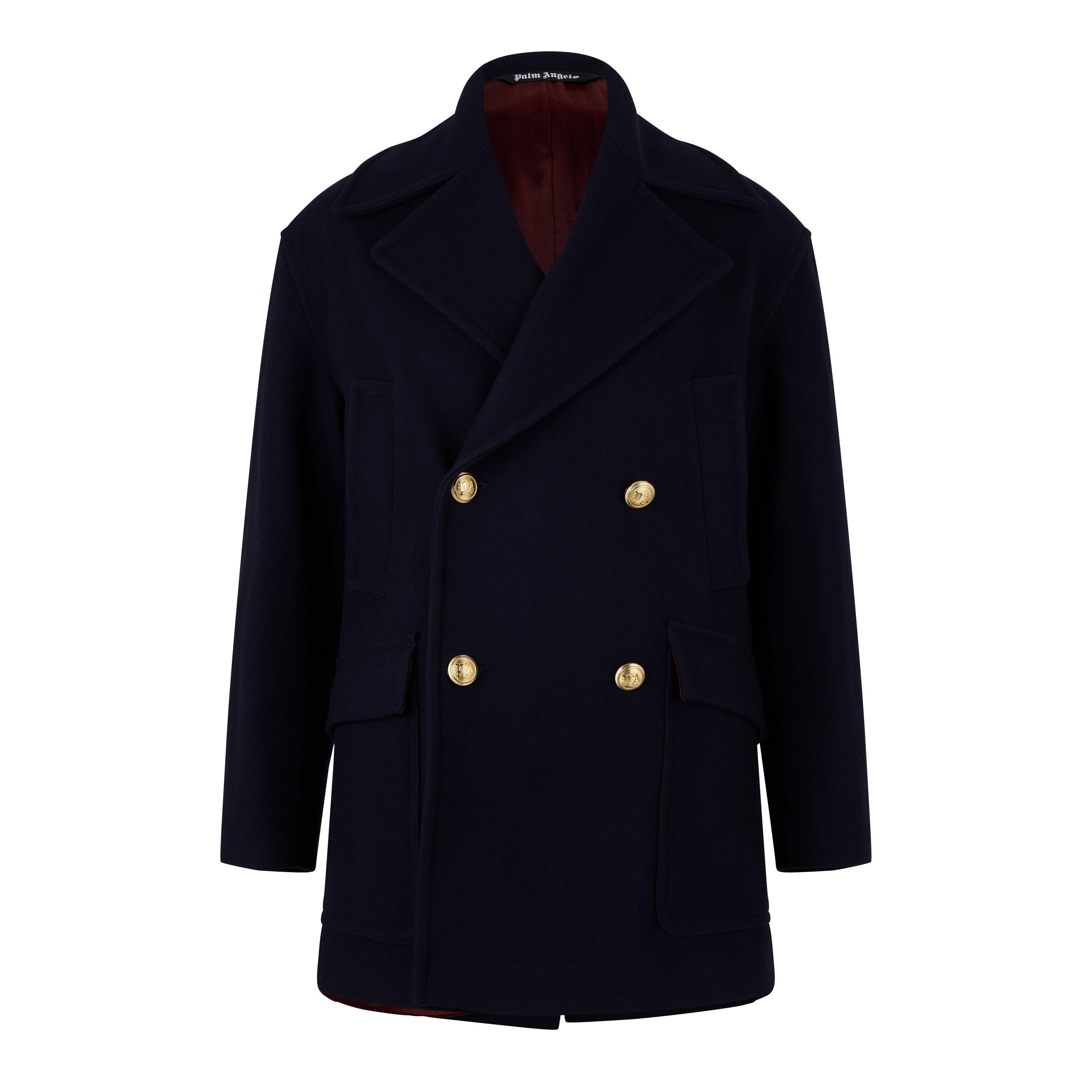 Embroidered Palms Short Coat