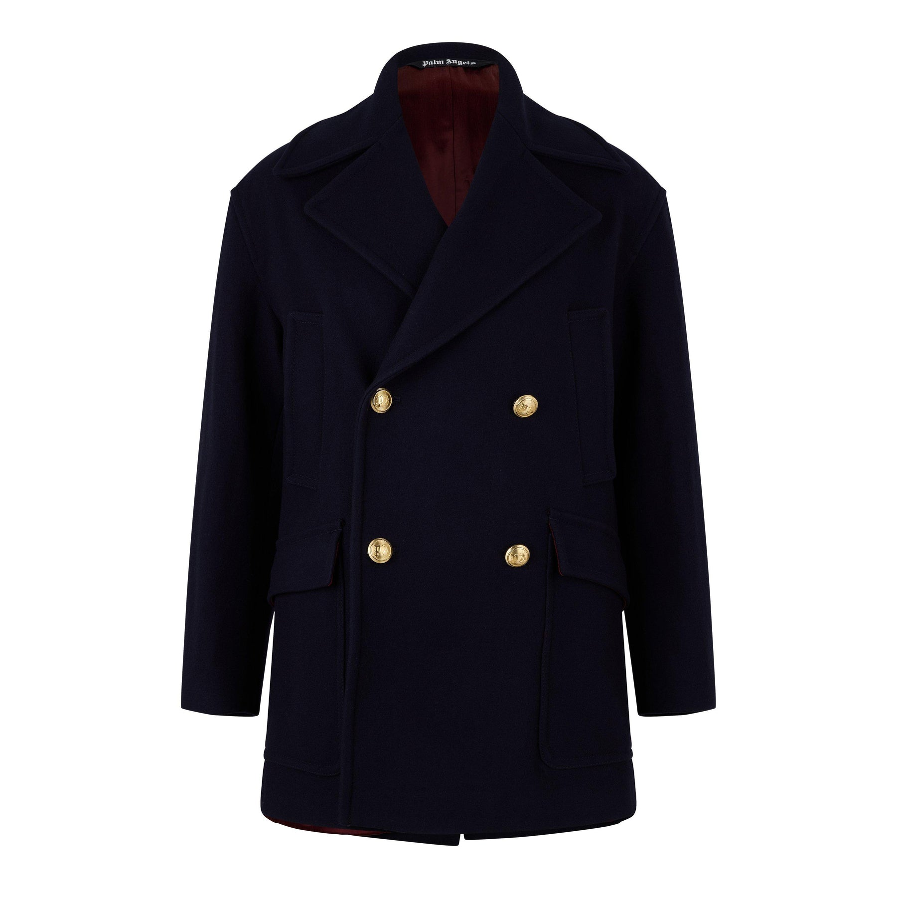 Embroidered Palms Short Coat