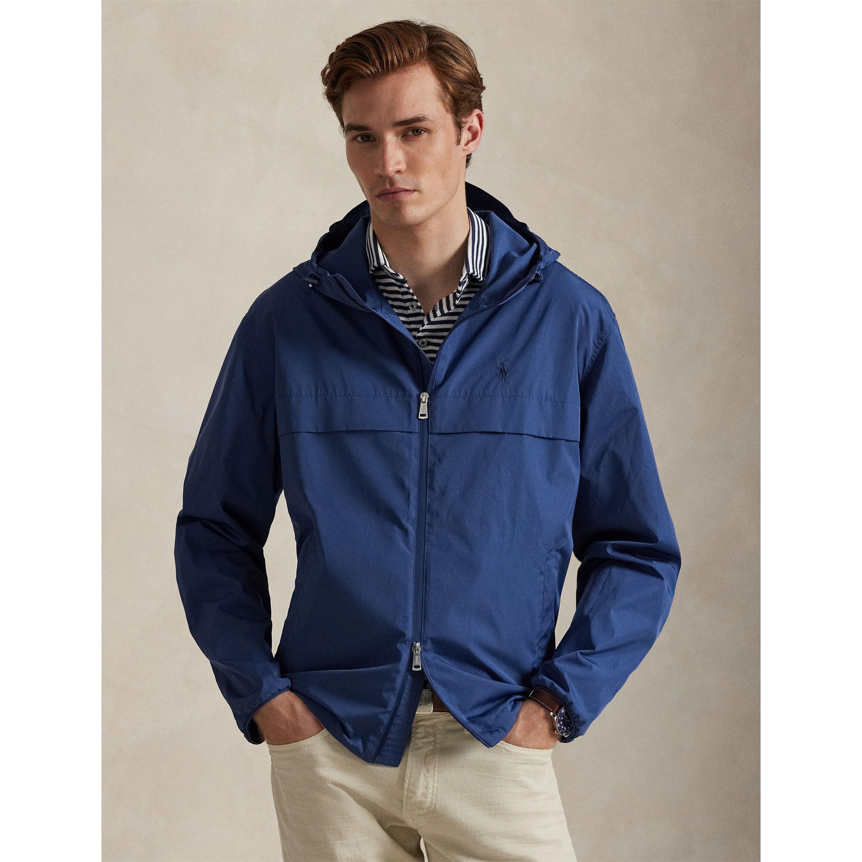 Weather-Resistant Lined Windbreaker